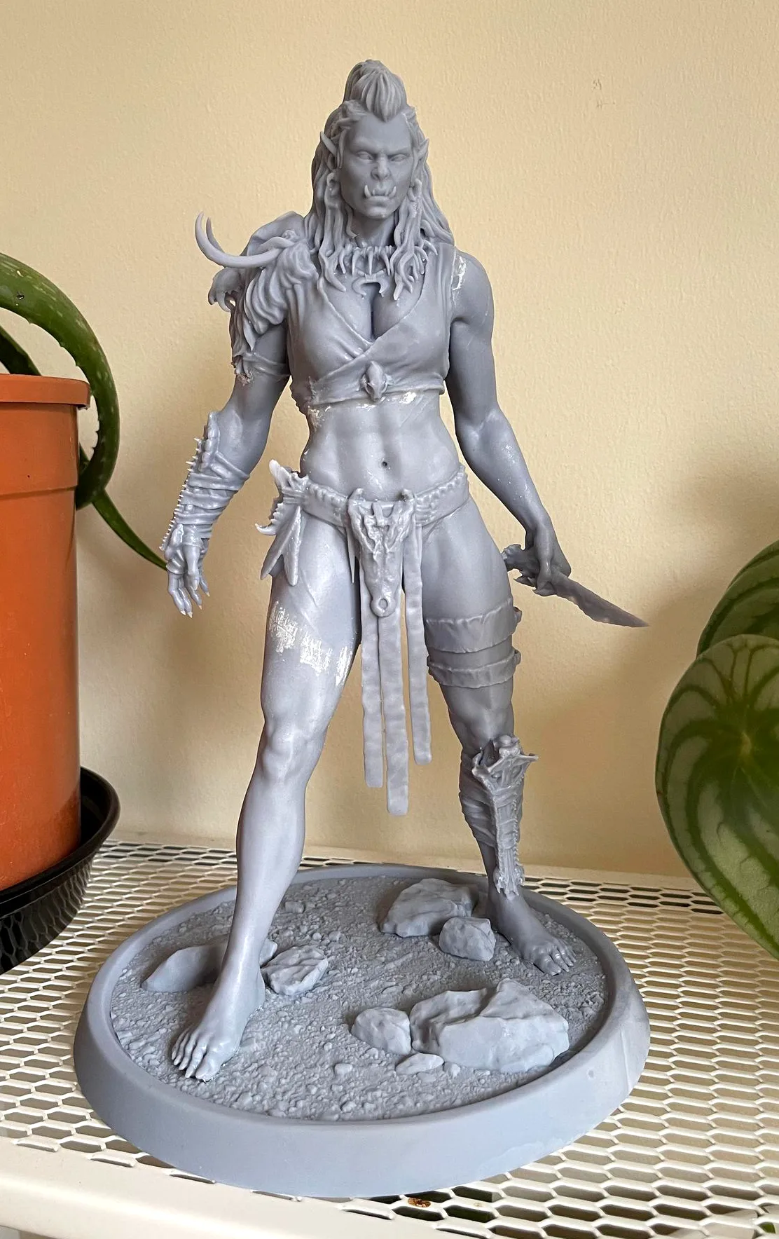 Orc Statue for 3D Printing