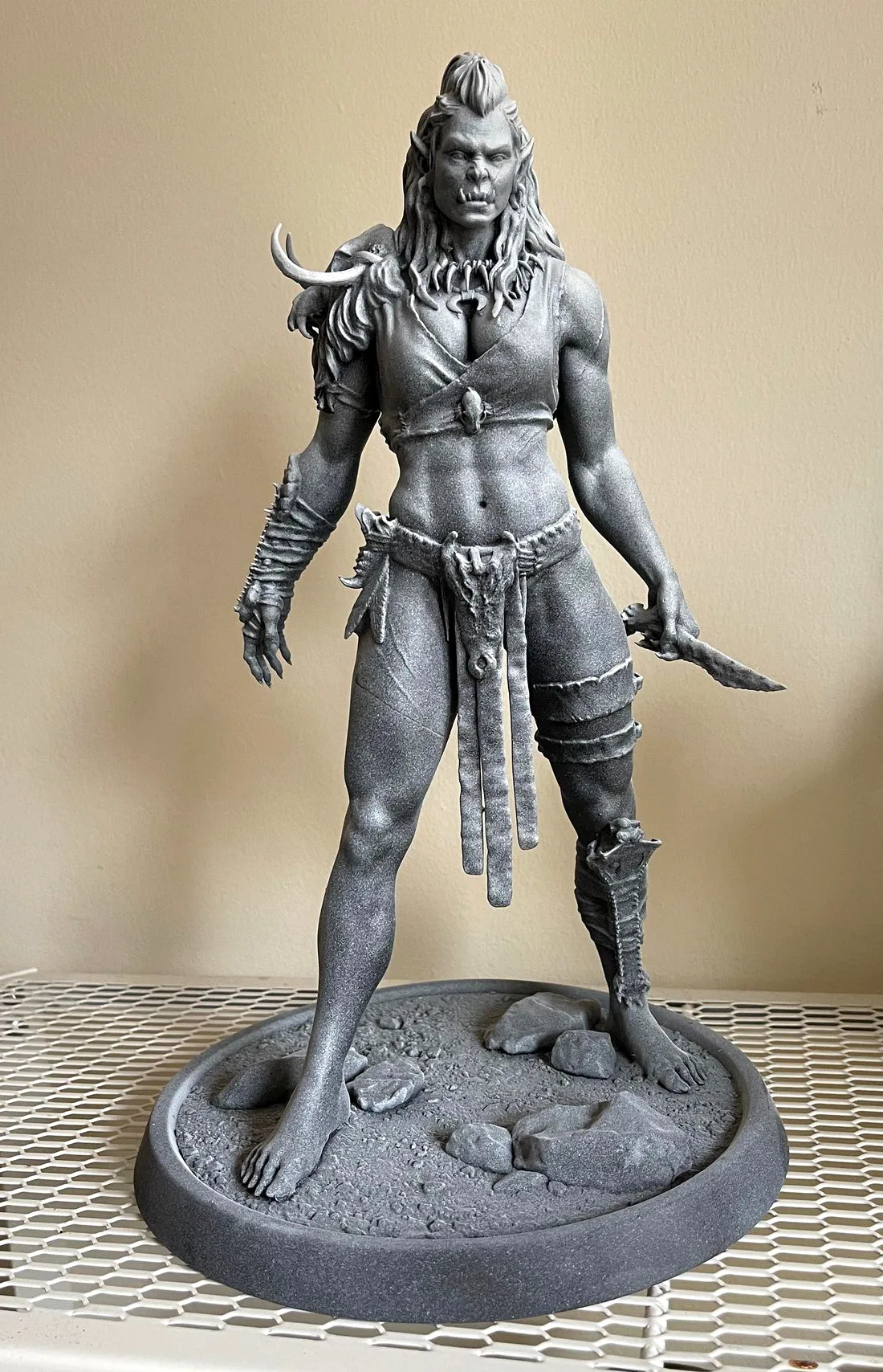 Orc Statue for 3D Printing