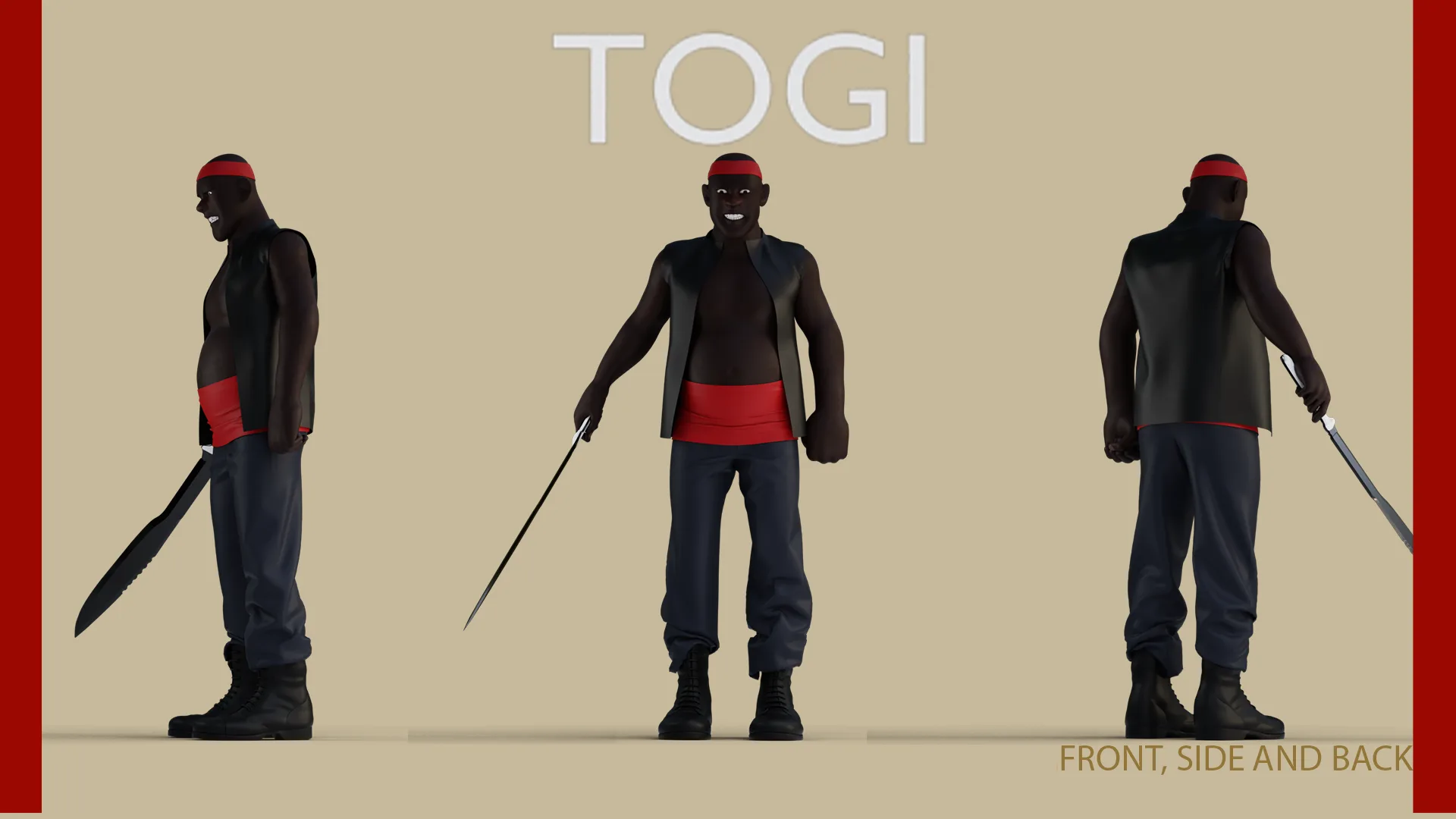 TOGI RIG MAYA VERSION