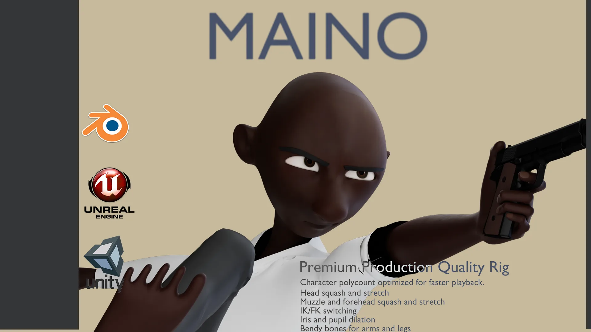 MAINO RIG BLENDER VERSION