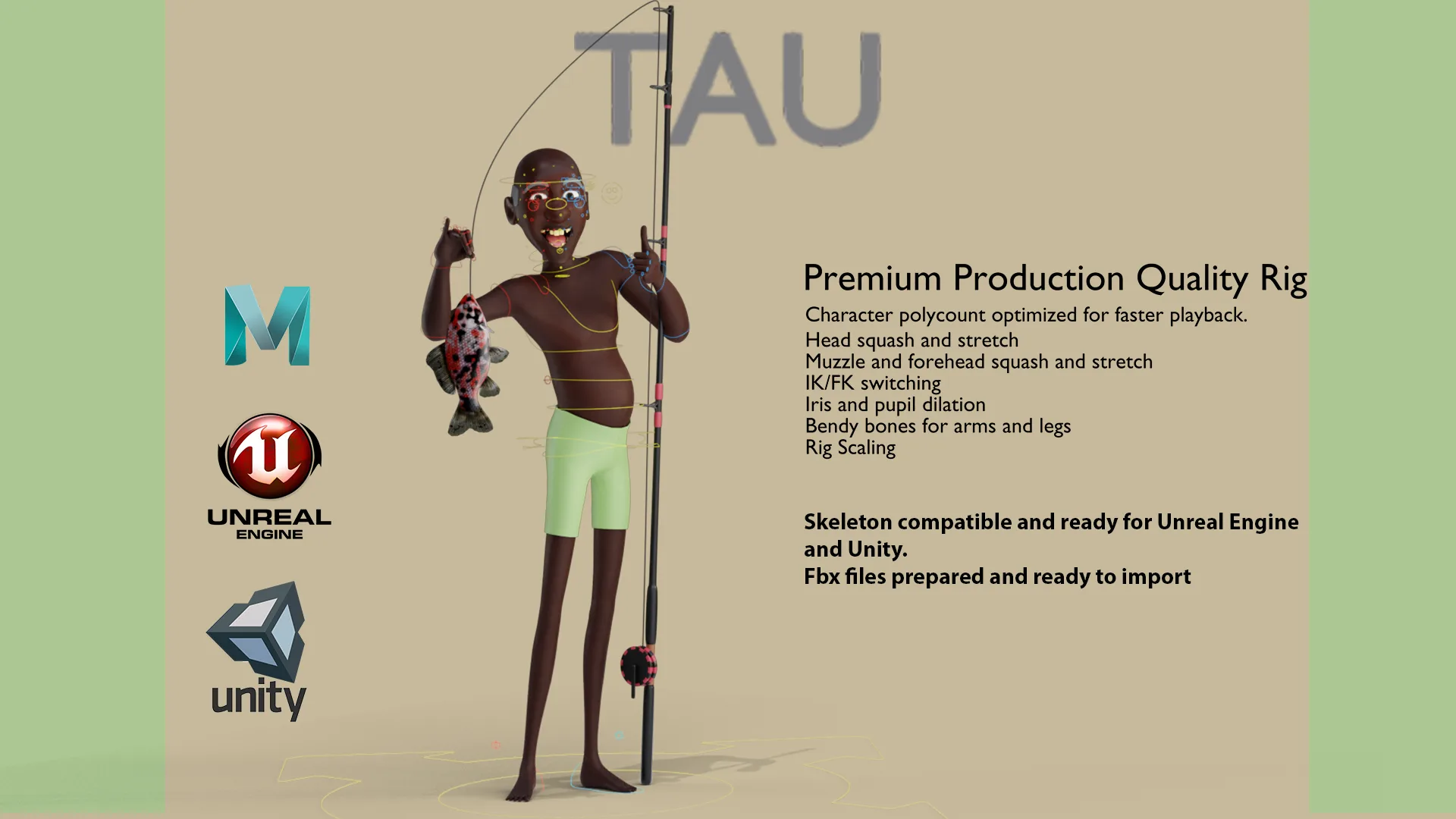 TAU RIG MAYA VERSION