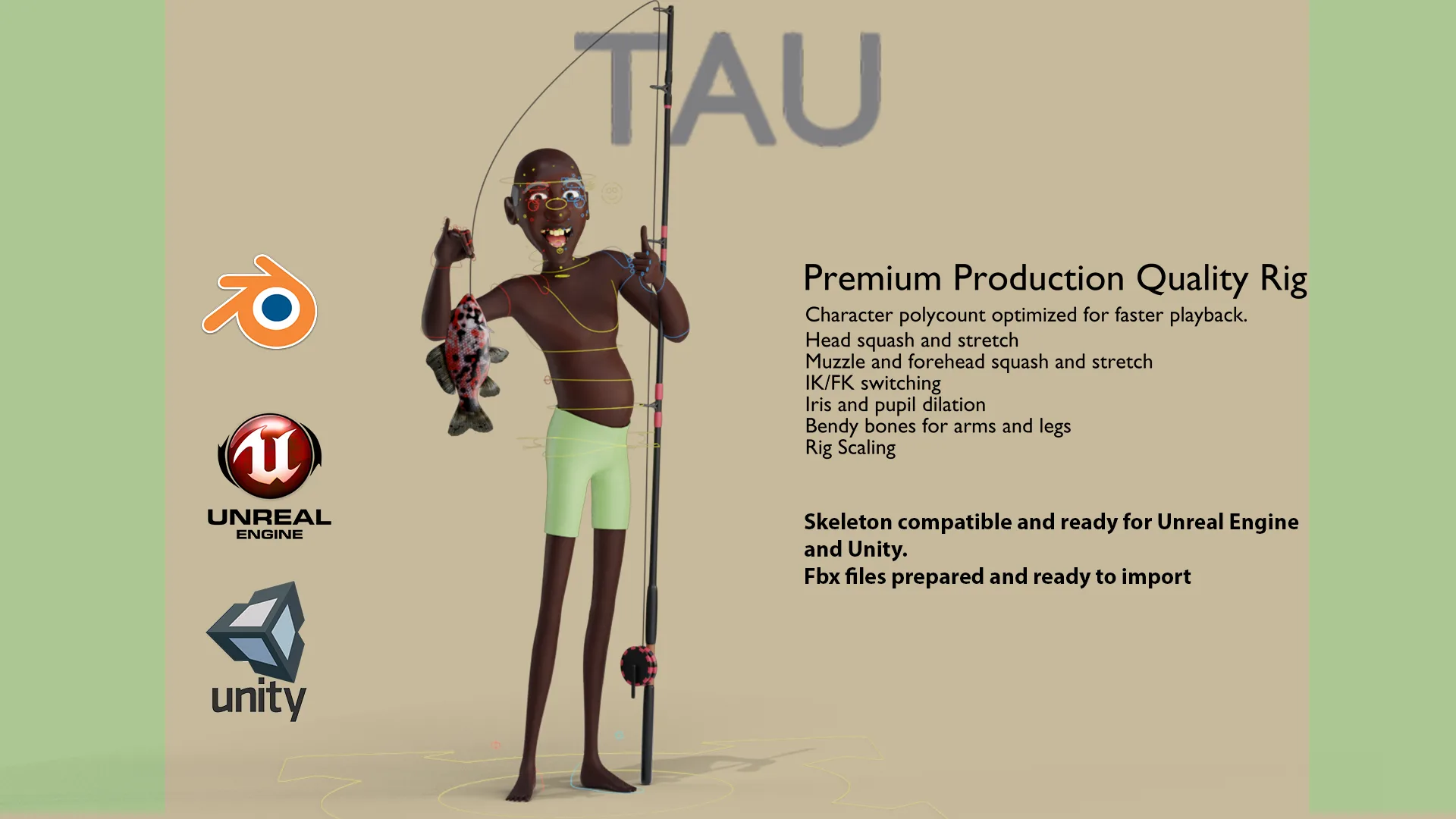 TAU RIG BLENDER VERSION