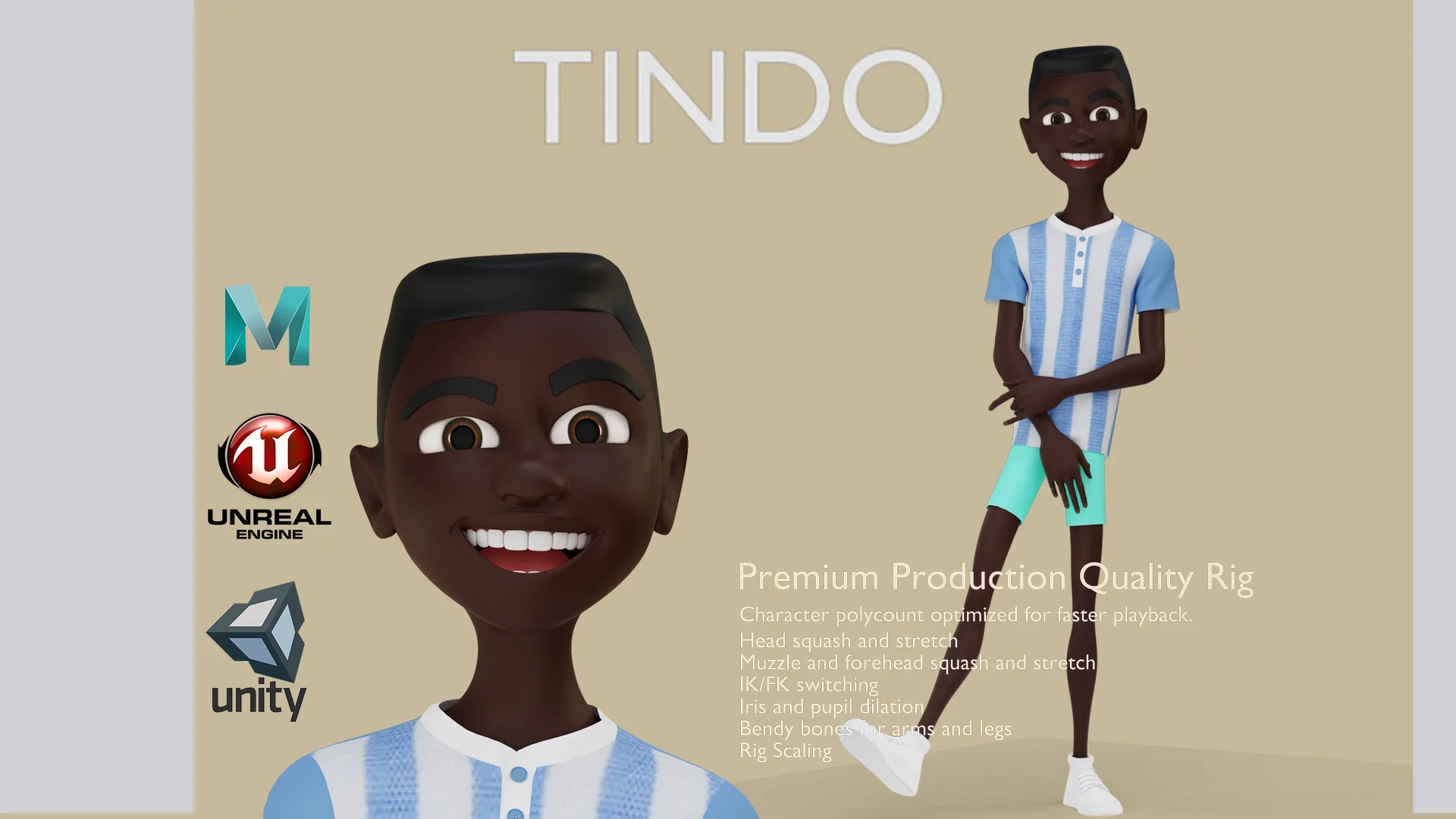 TINDO RIG MAYA VERSION