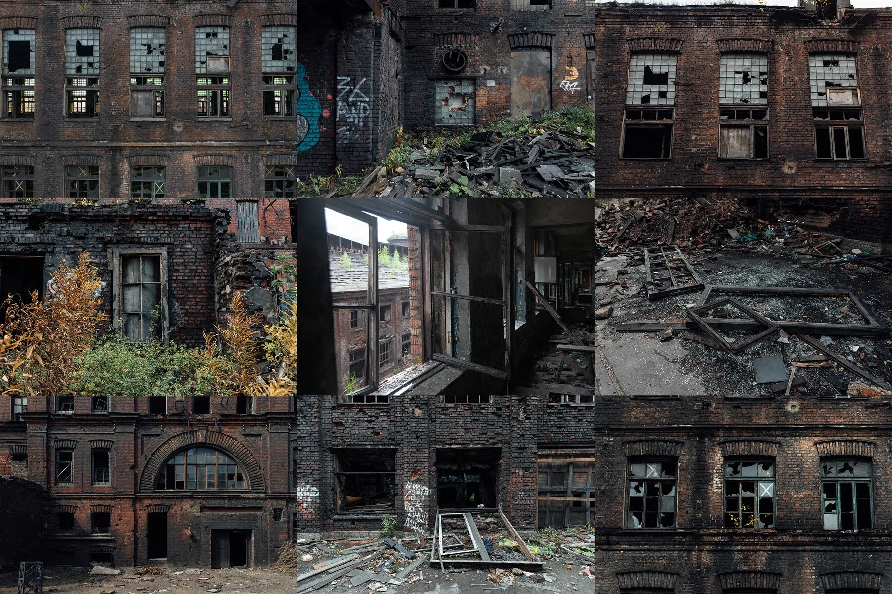 Abandoned Factory Reference Pictures