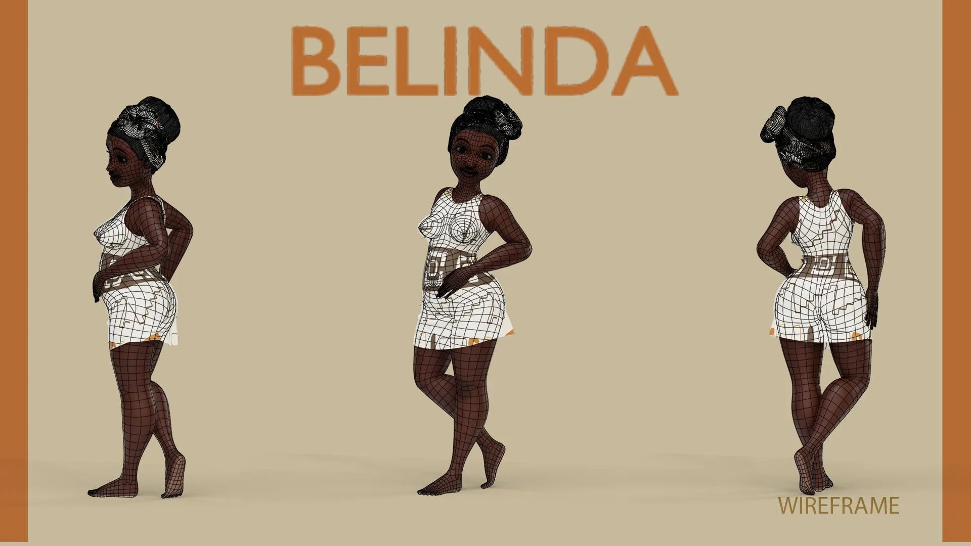 BELINDA RIG MAYA VERSION