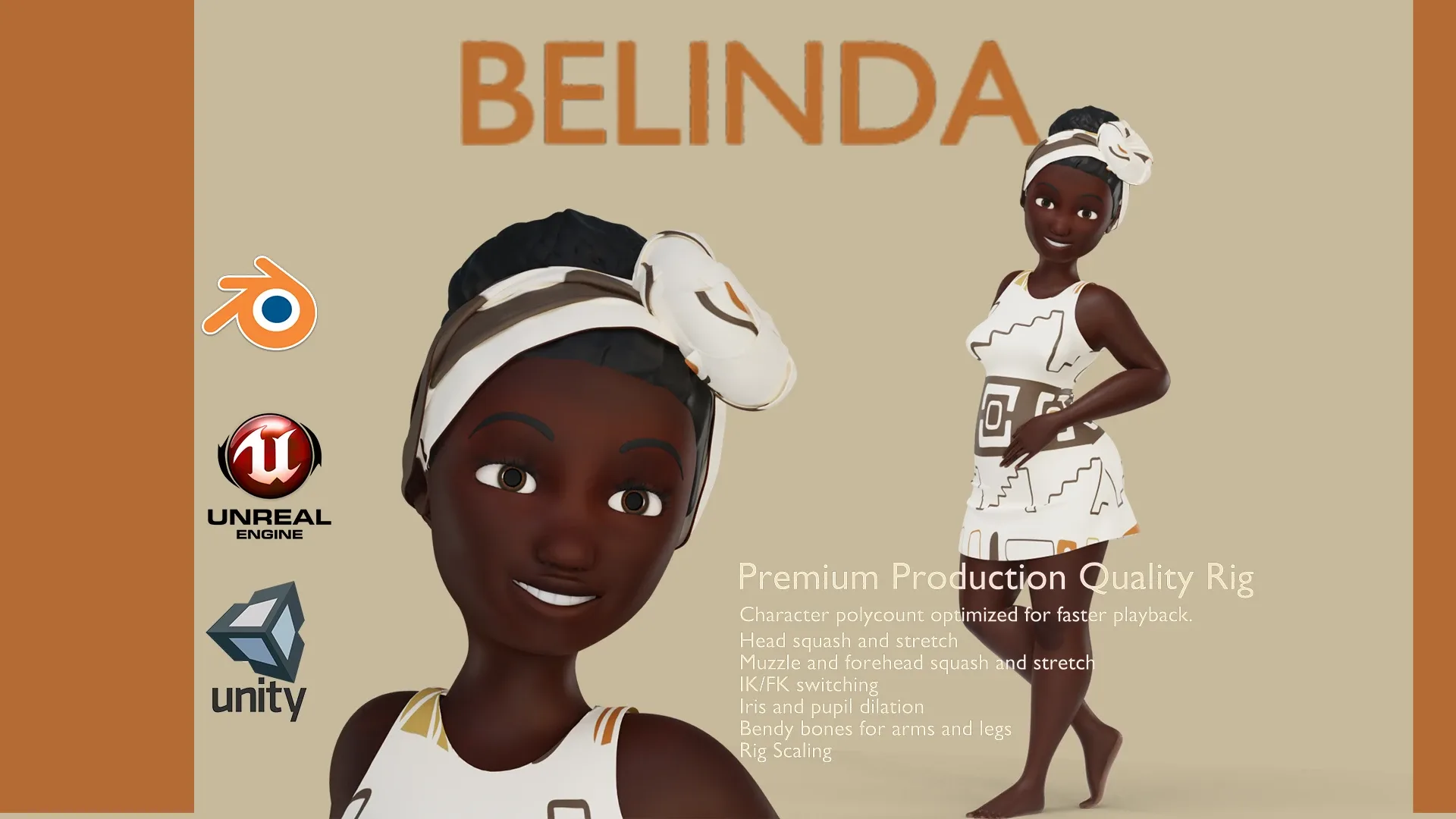 BELINDA RIG BLENDER VERSION