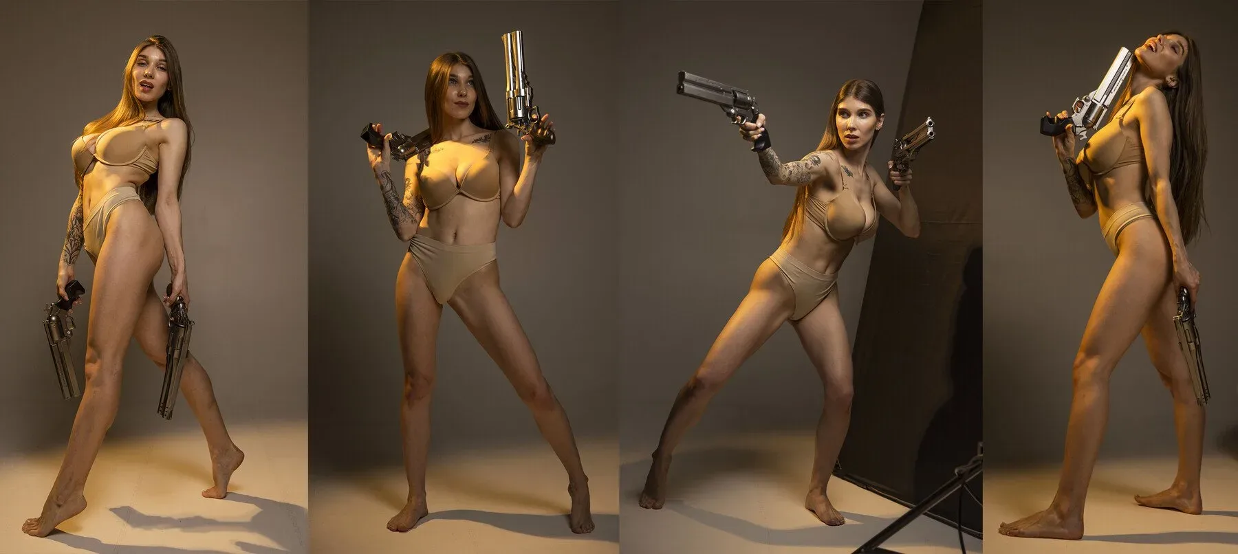 Gun Poses Reference Pictures