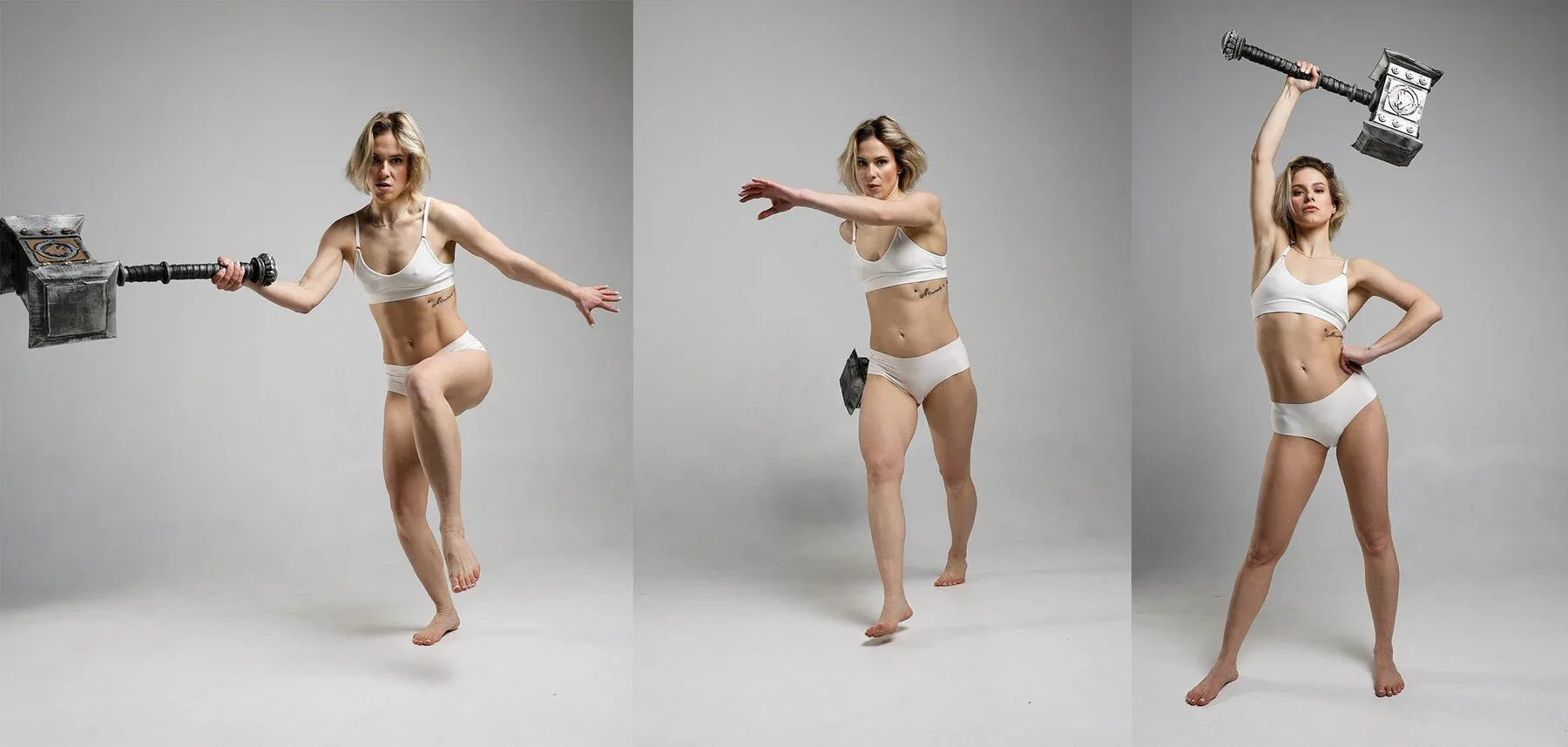 496 Female Warrior Poses