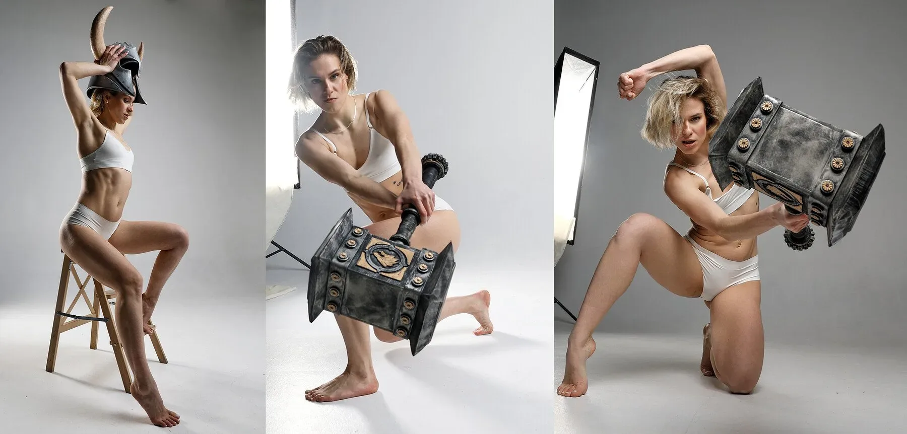 496 Female Warrior Poses