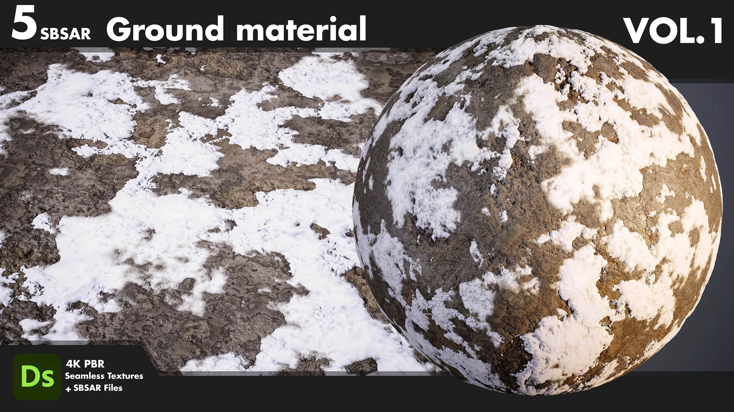 5 sbsar Ground material VOL.1