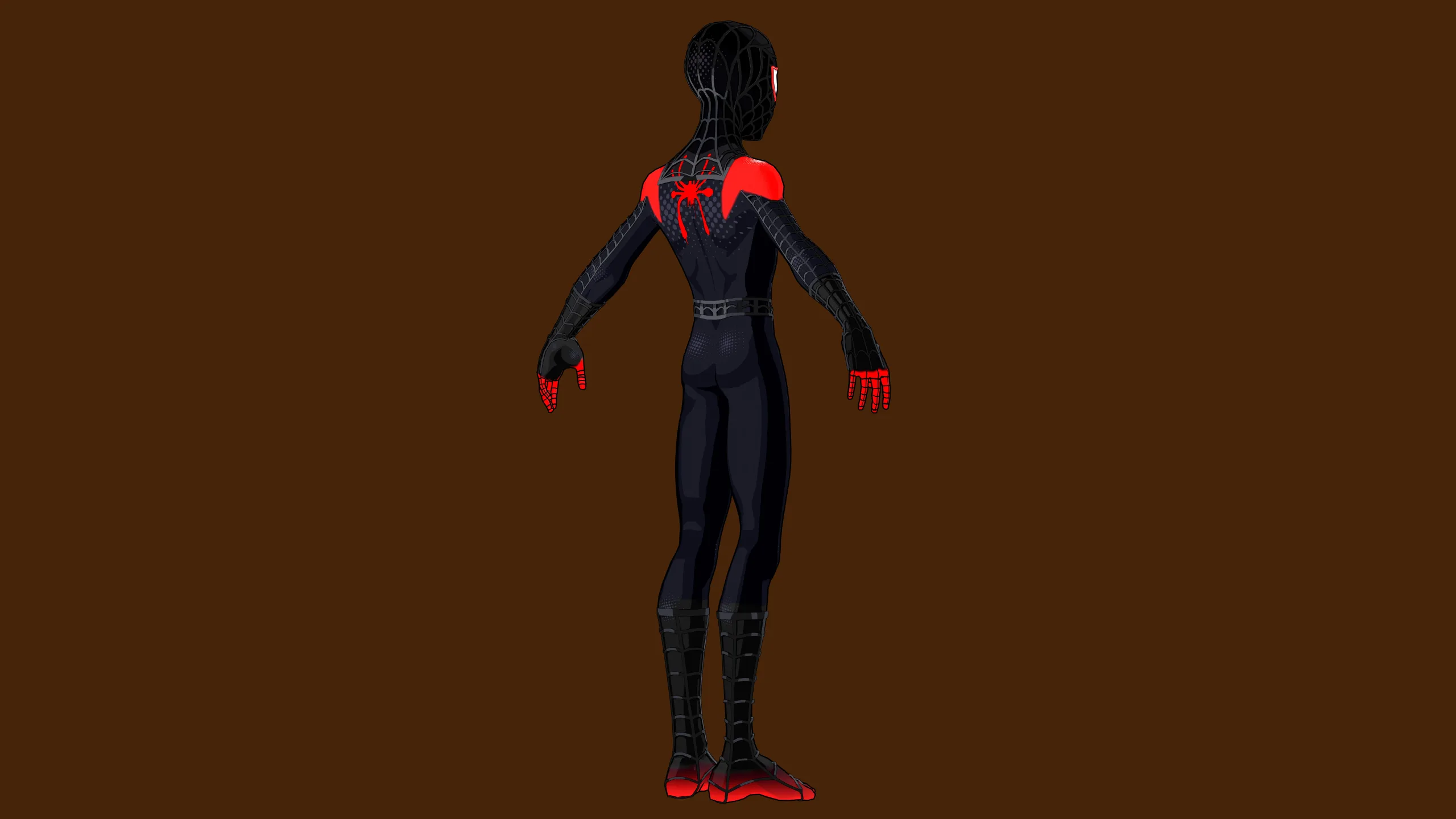 Spider-Man Miles Morales (Rigged)