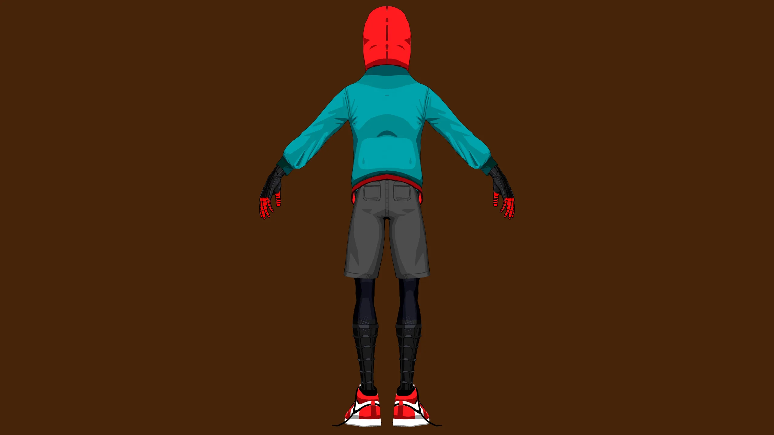 Spider-Man Miles Morales (Rigged)