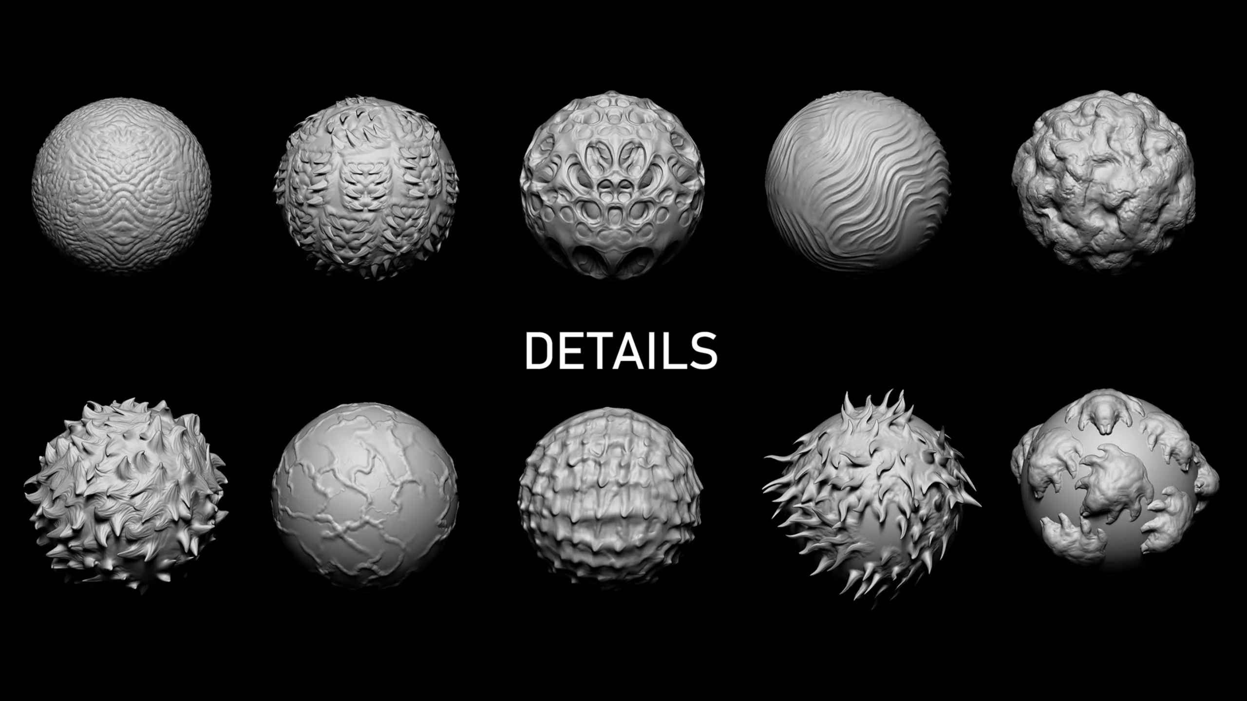 Zbrush + Blender 100 Creature FlippedNormals