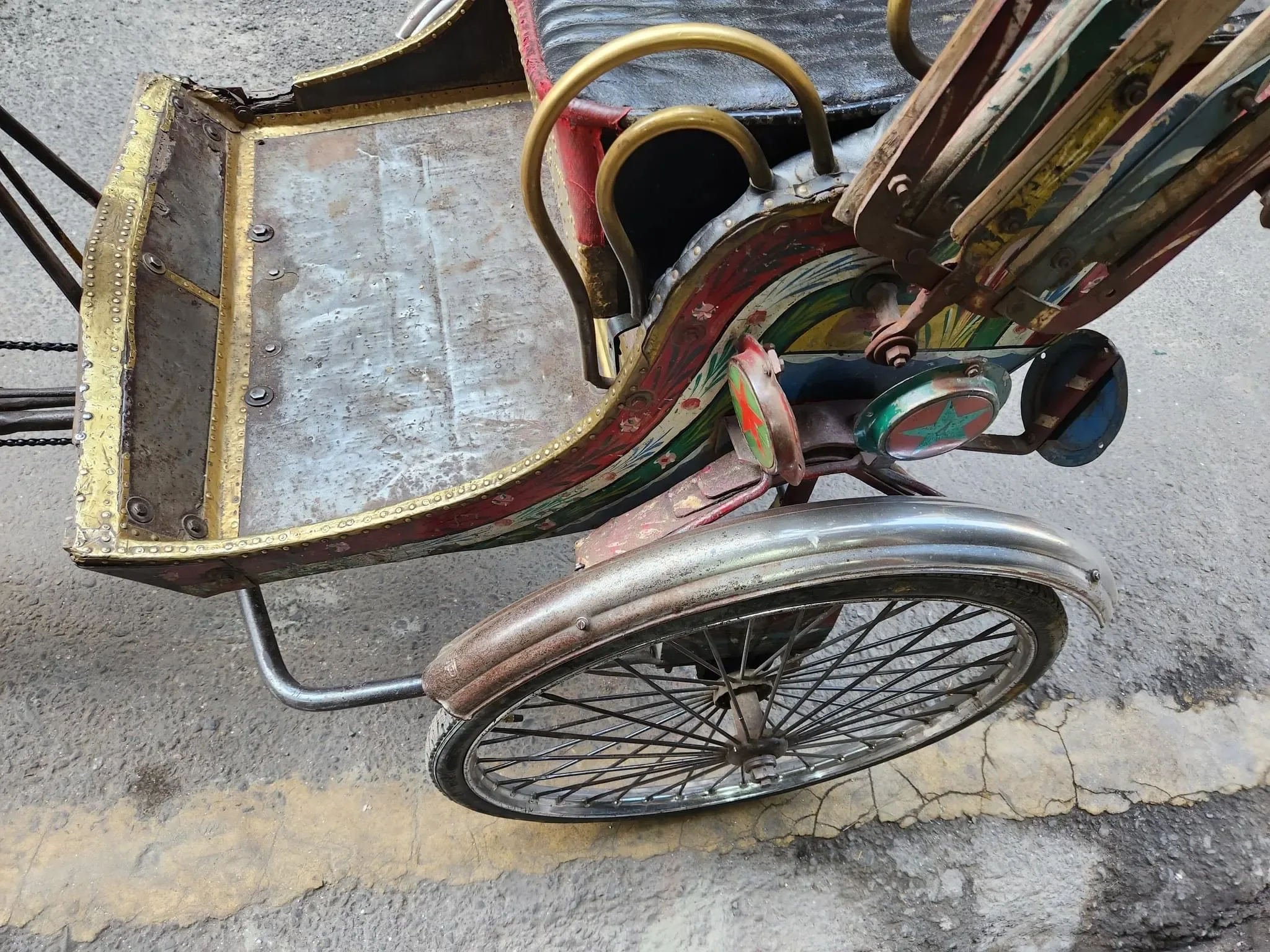 62 photos of Nepalese Cycle Rickshaws