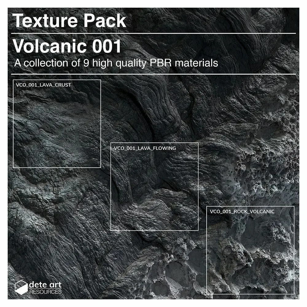 Texture Pack | Volcanic 001