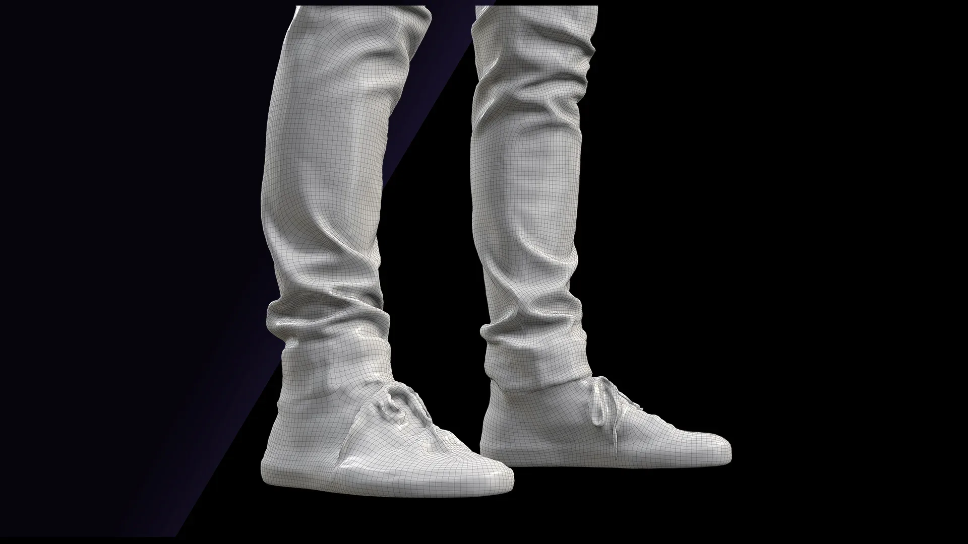 Cleaned A Pose Scan | 3D Model Marcus Doyle Dressed