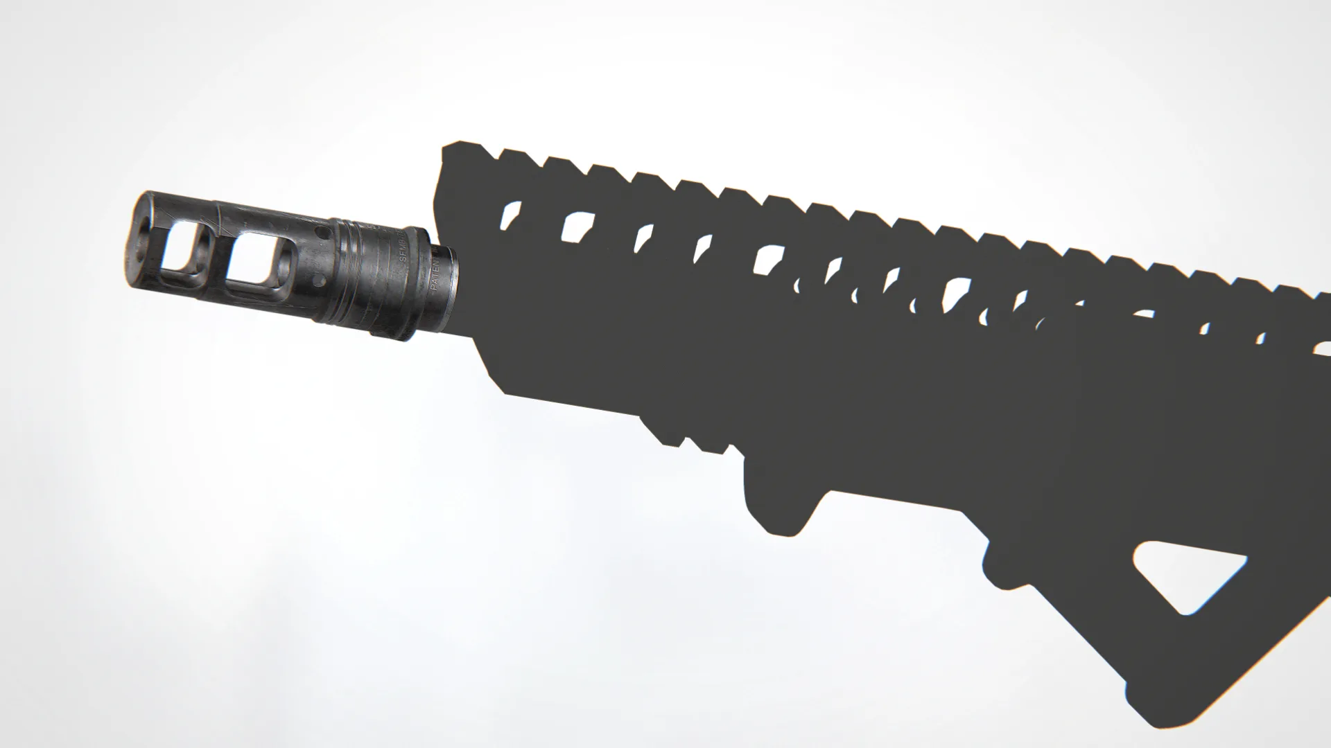 SOCOM-762 Muzzle Brake - Game Ready