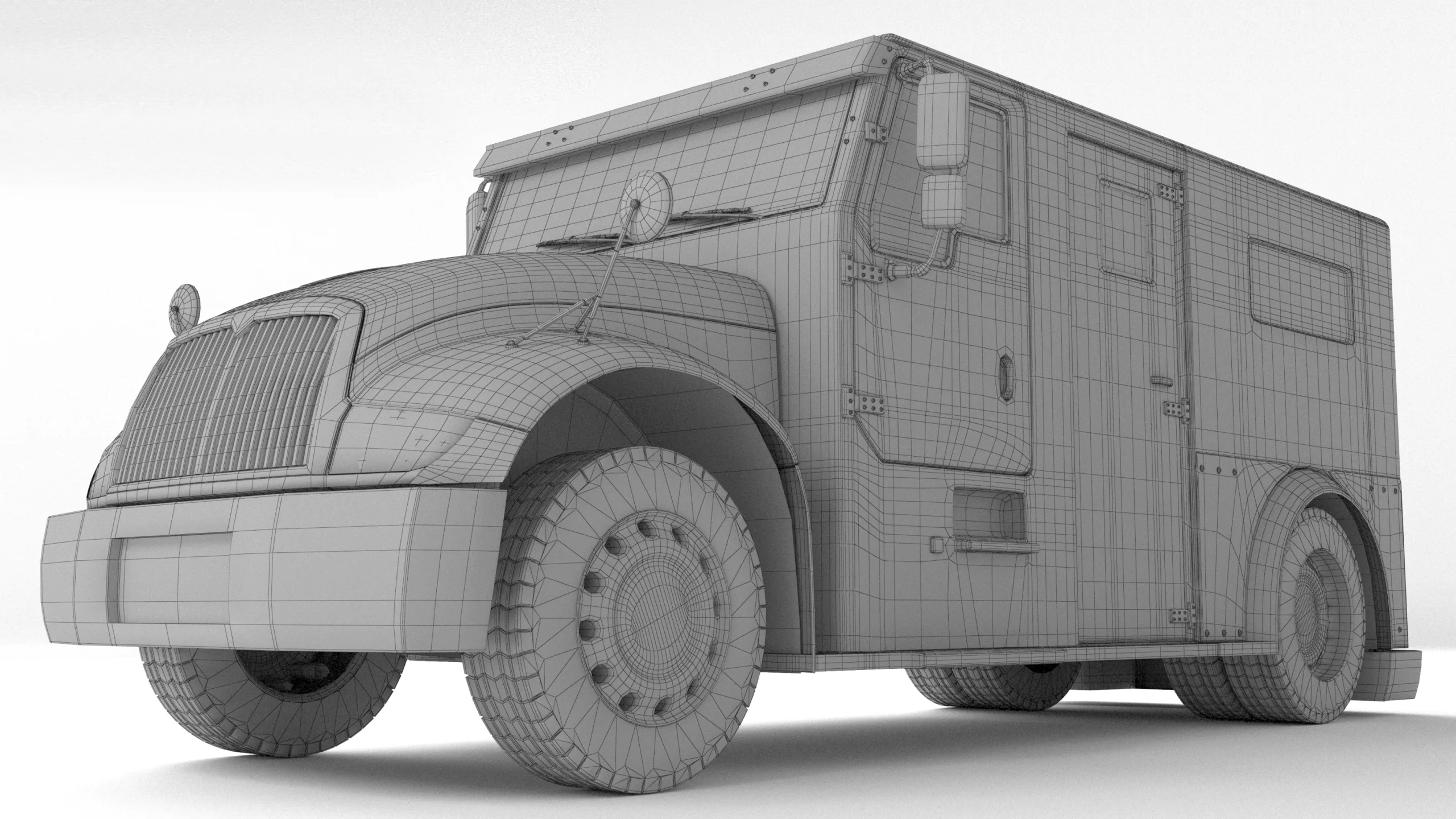 Armored Truck 4K