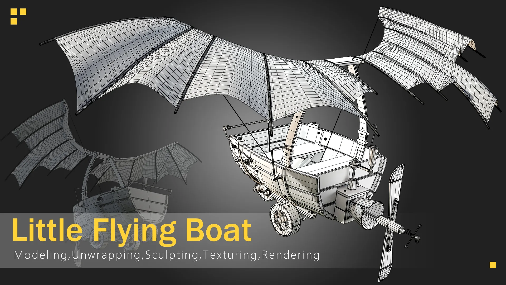 Little Flying Boat Tutorial