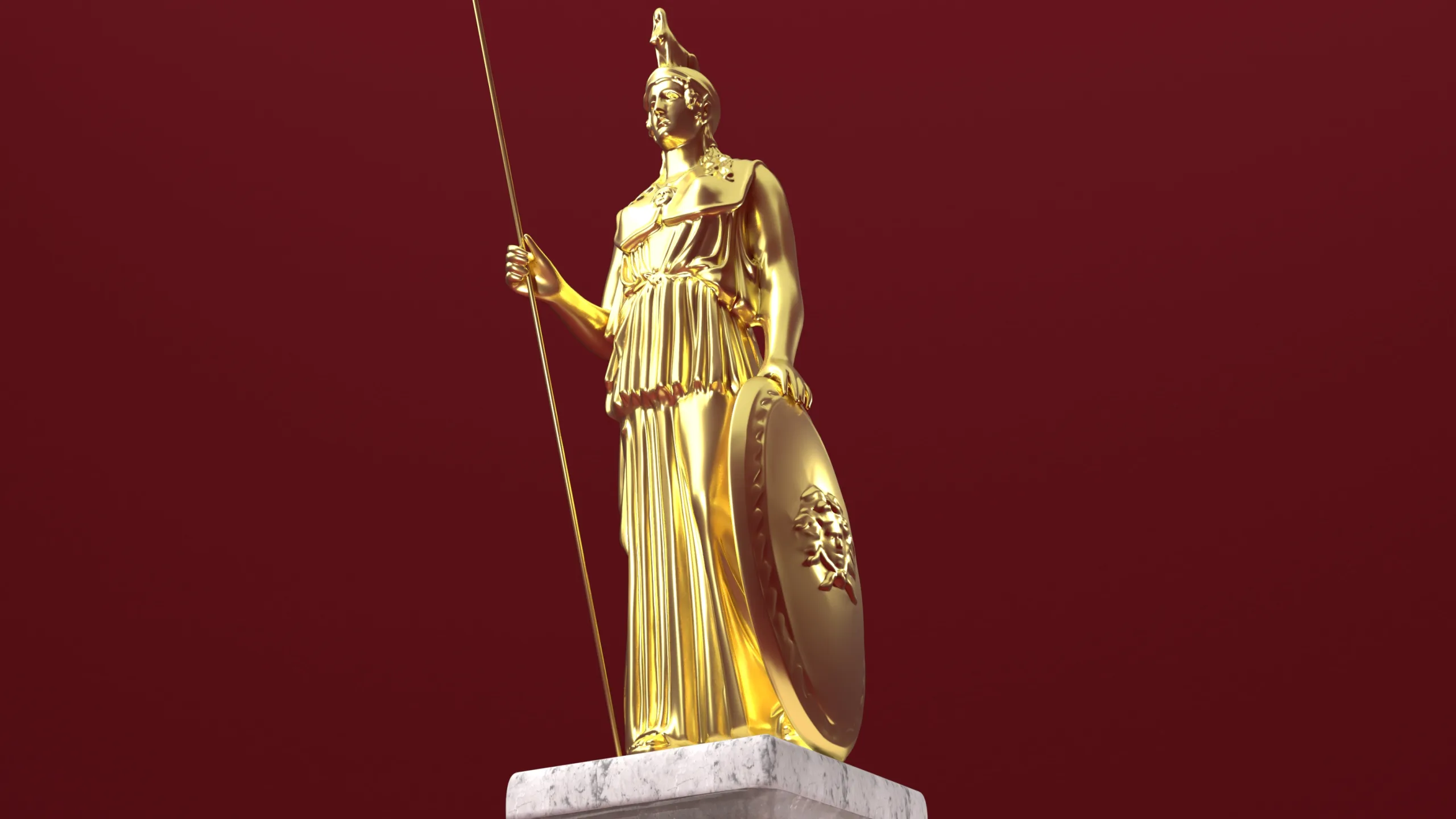 Athena Statue