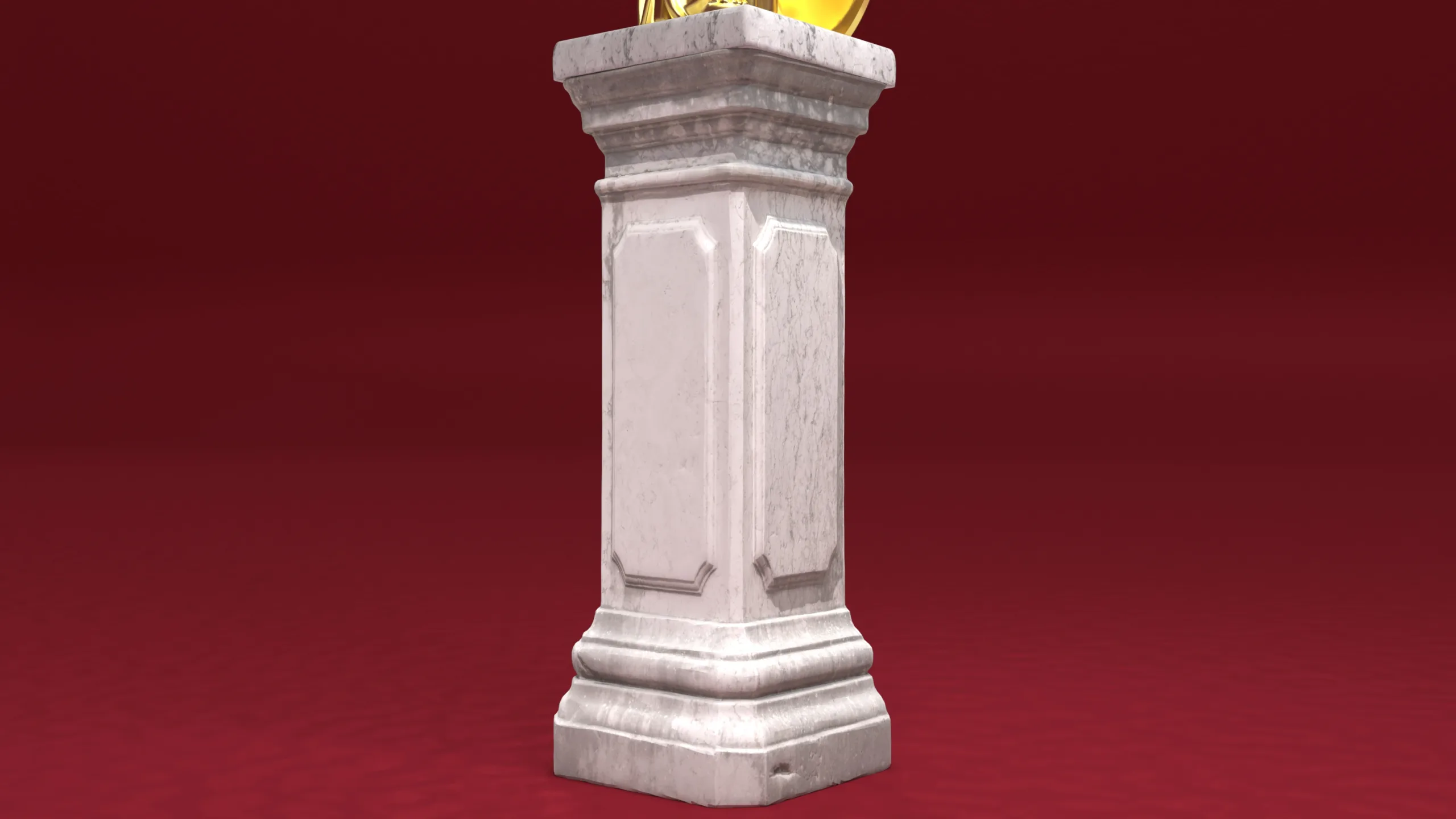 Athena Statue 4K