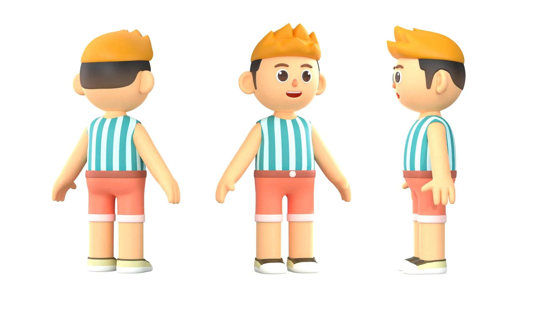 RIGGED CASUAL CHARACTERS 2 - PACK 2