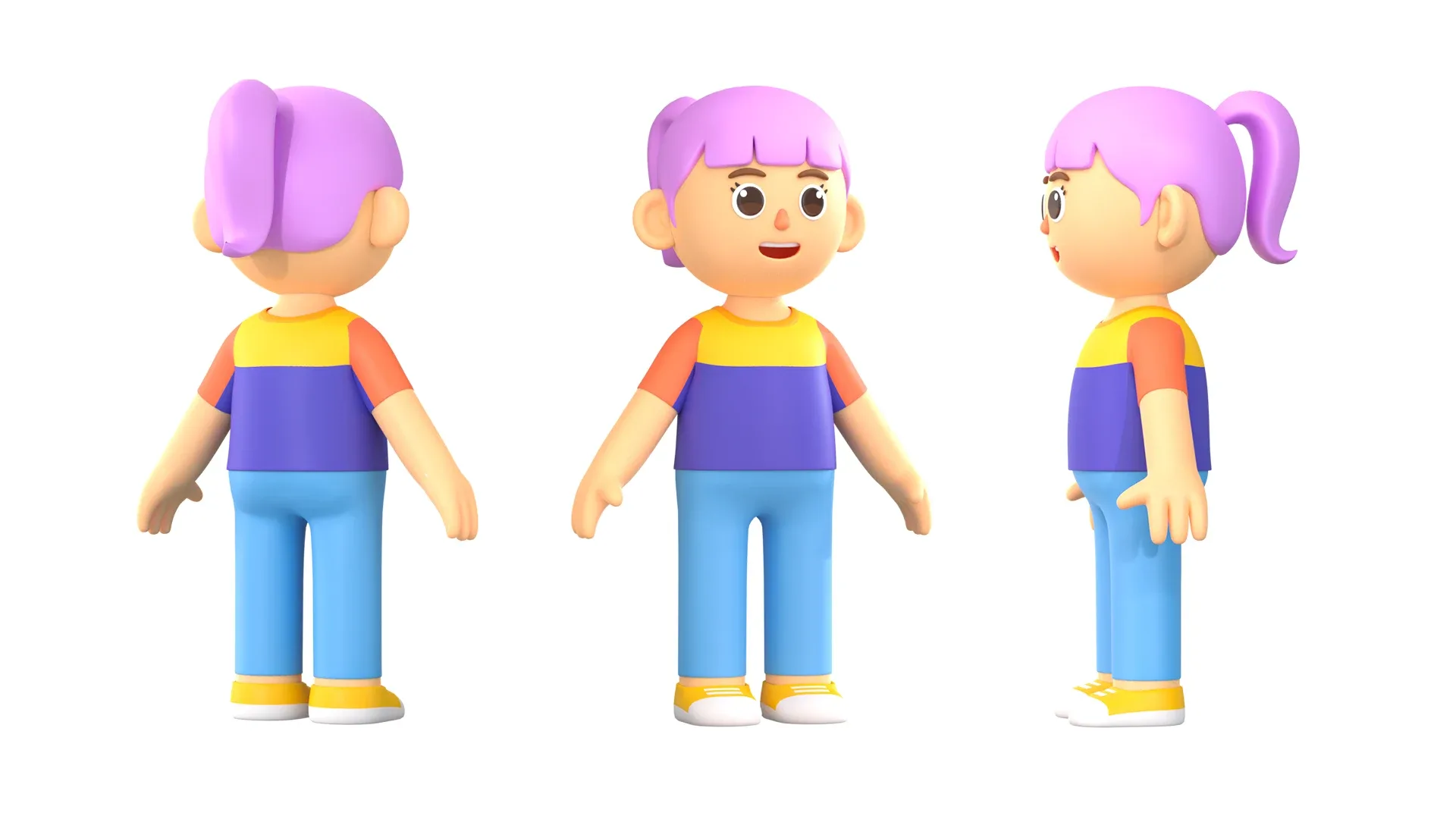 RIGGED CASUAL CHARACTERS 2 - PACK 2