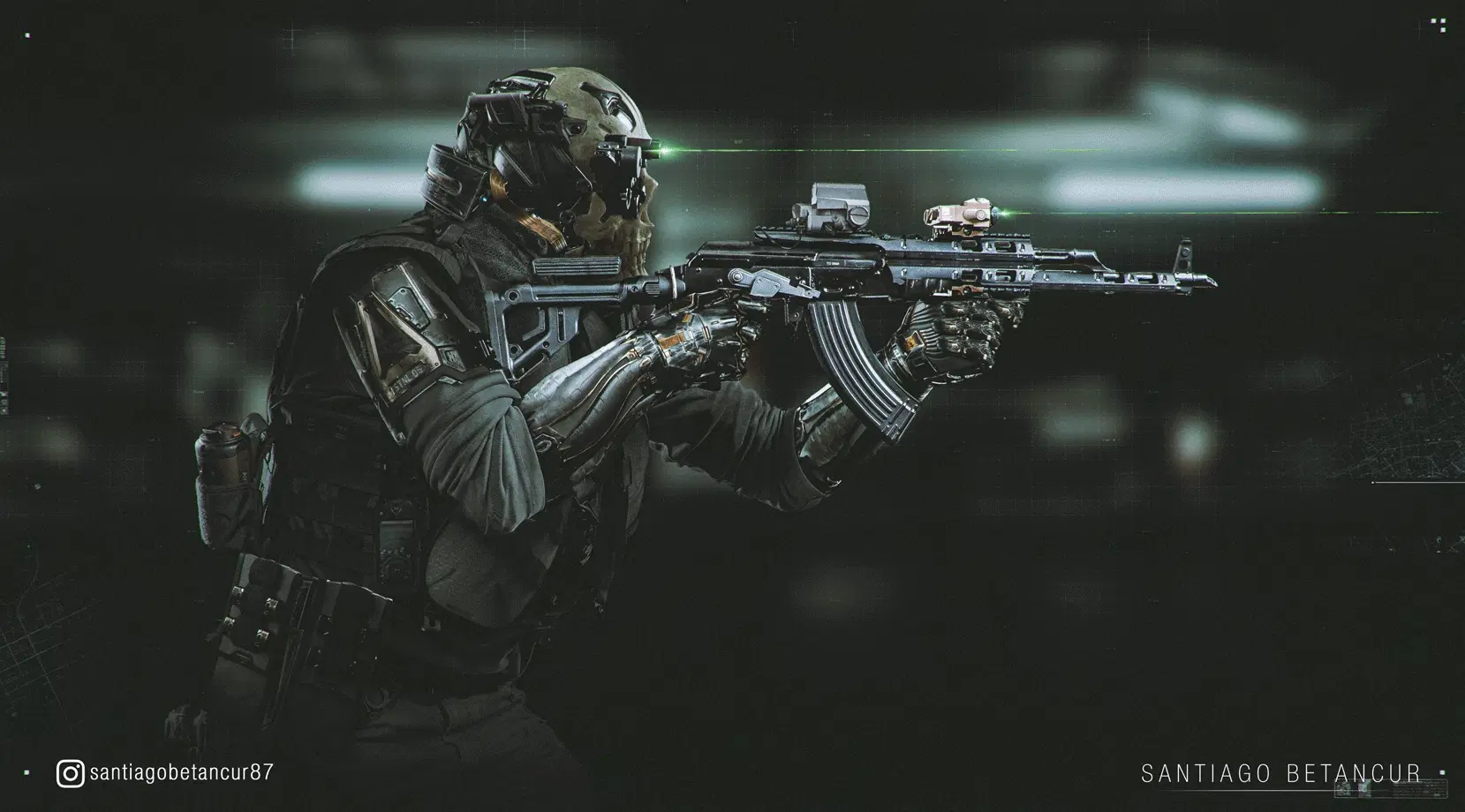 Sentinel - Keyframe Illustration