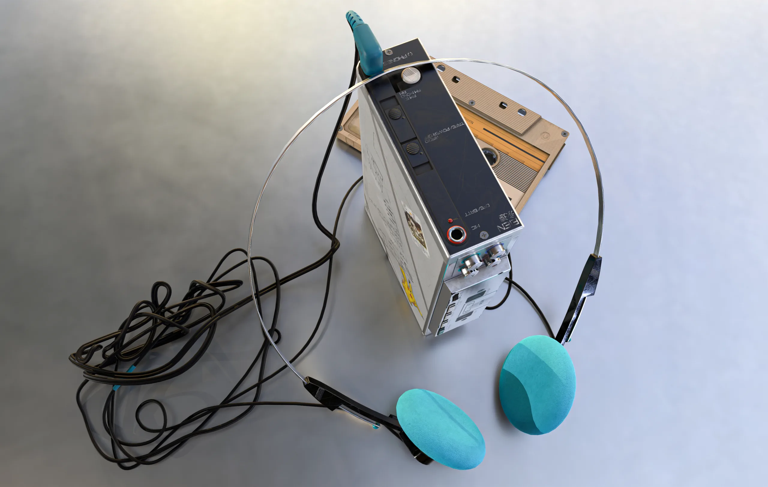 1986 FM/AM Cassette Recorder (Game ready)