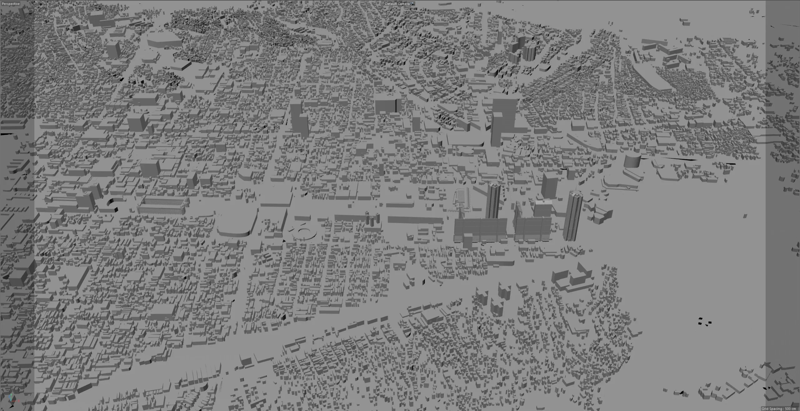 Caracas City Venezuela 3d model 40km