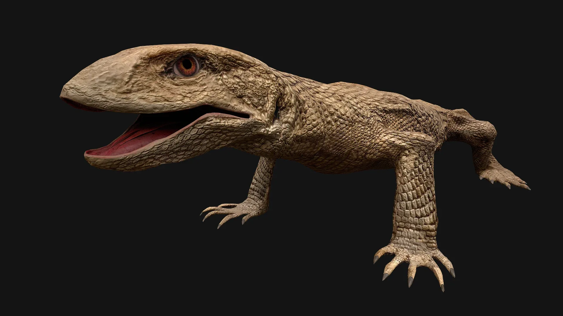 Varan Lizard Reptile Monster