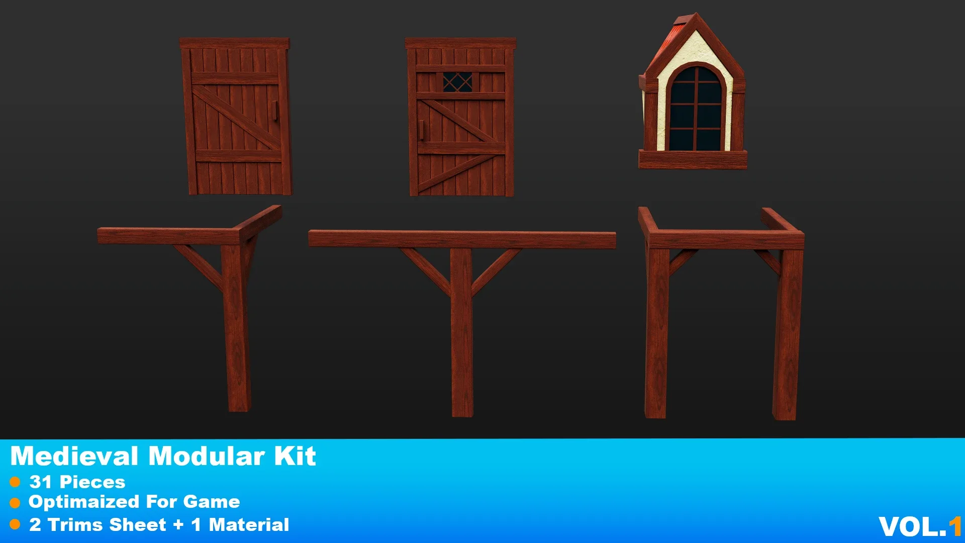 Medieval Modular Kit Vol.1