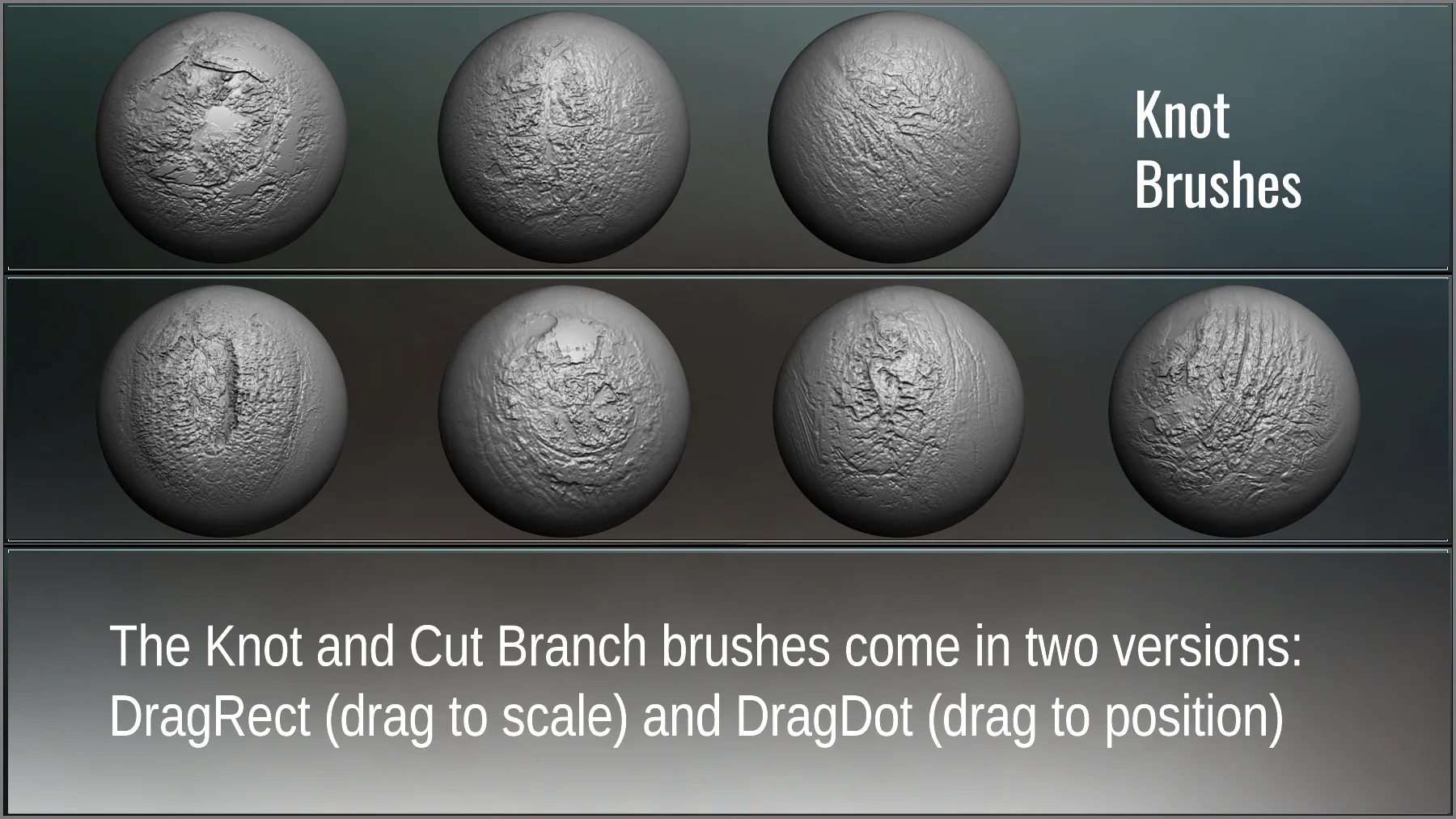 Tree Maker: 117 ZBrush Brushes, 50 Alphas & 8 Tree Basemeshes