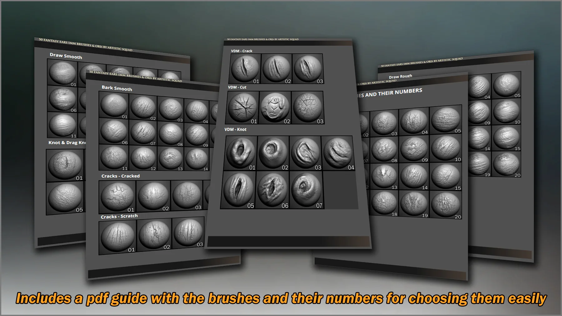 Tree Maker: 117 ZBrush Brushes, 50 Alphas & 8 Tree Basemeshes