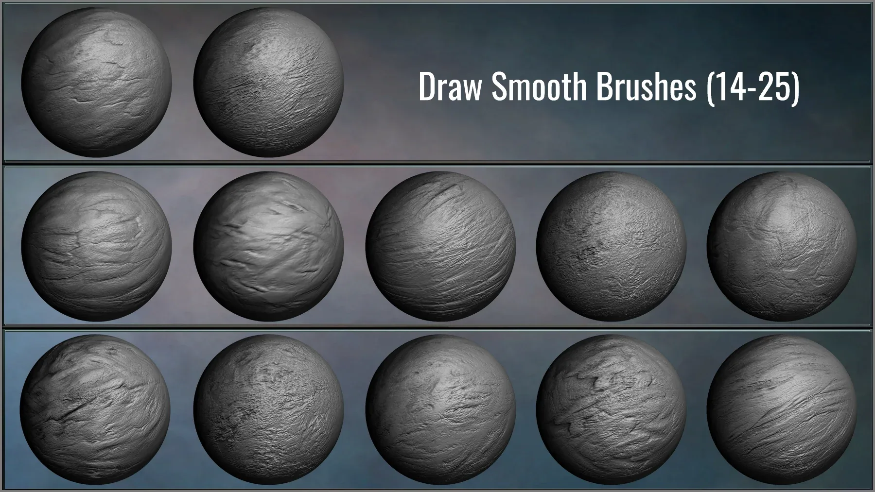 Stone Maker: 171 ZBrush Brushes And 50 Alphas