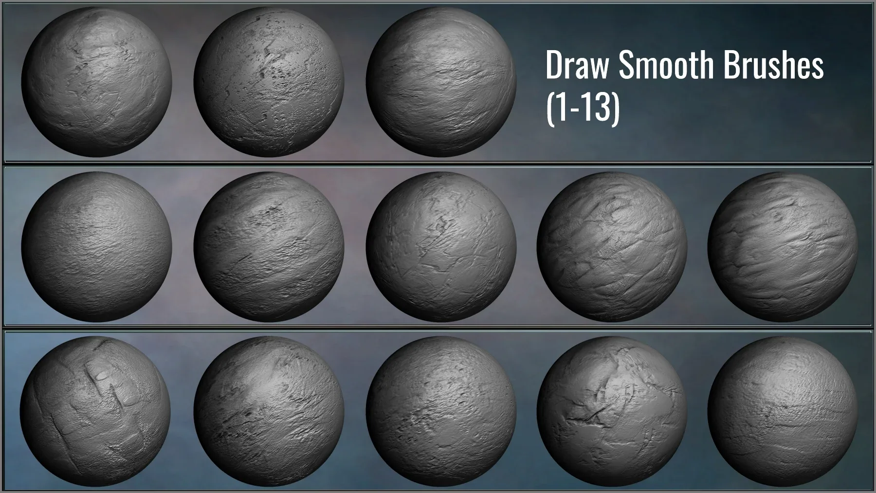 Stone Maker: 171 ZBrush Brushes And 50 Alphas