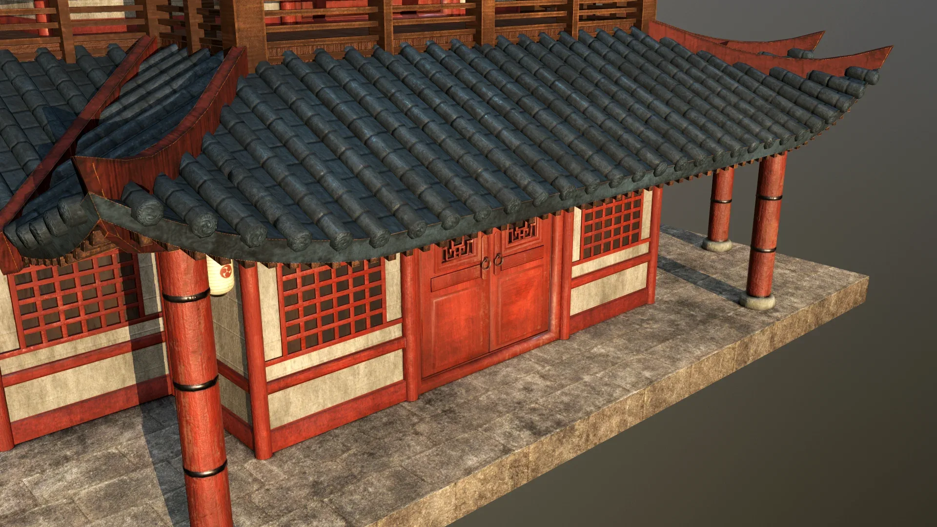 Asian Japanese Traditional Building Collection