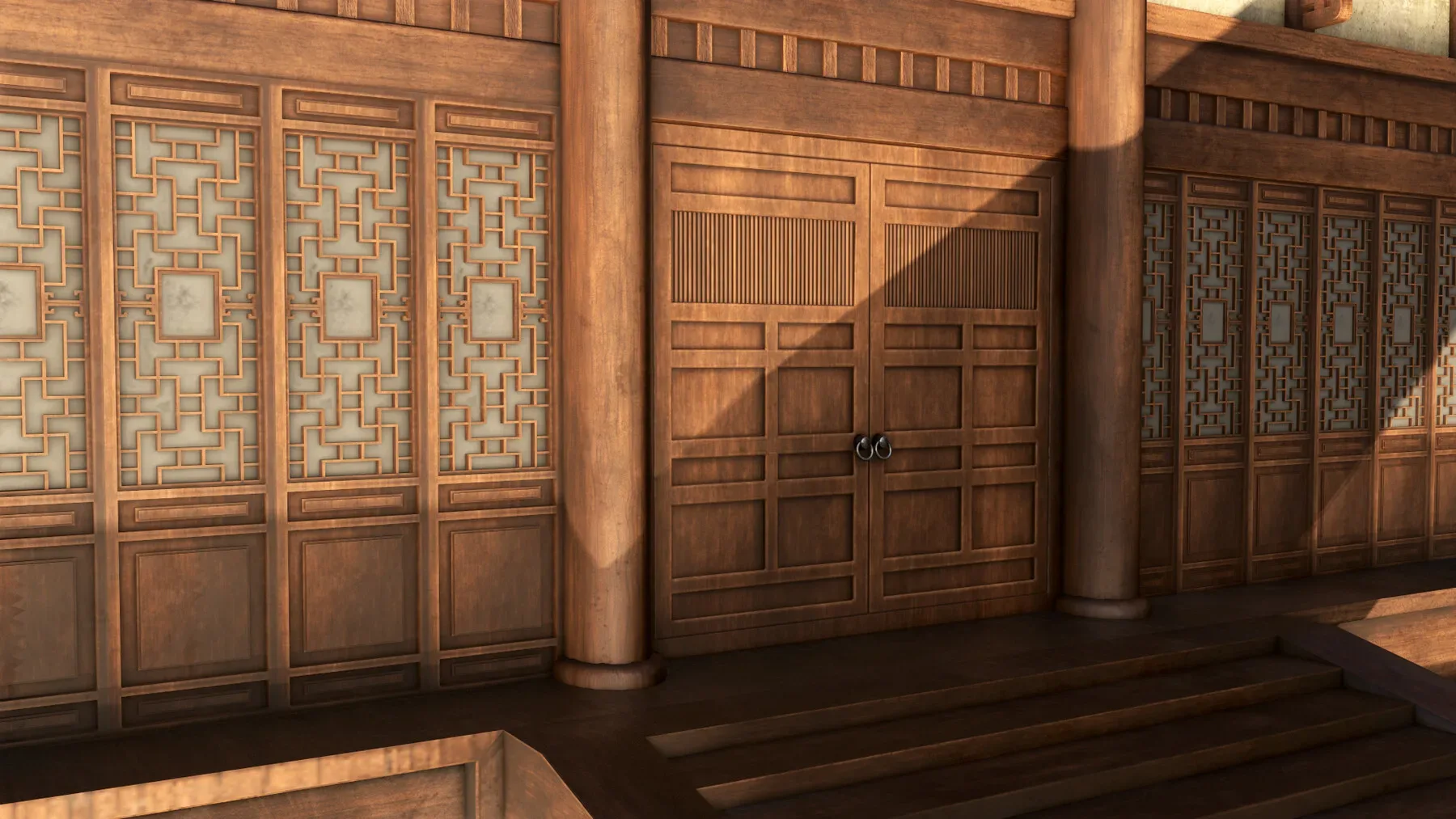 Asian Japanese Traditional Building Collection