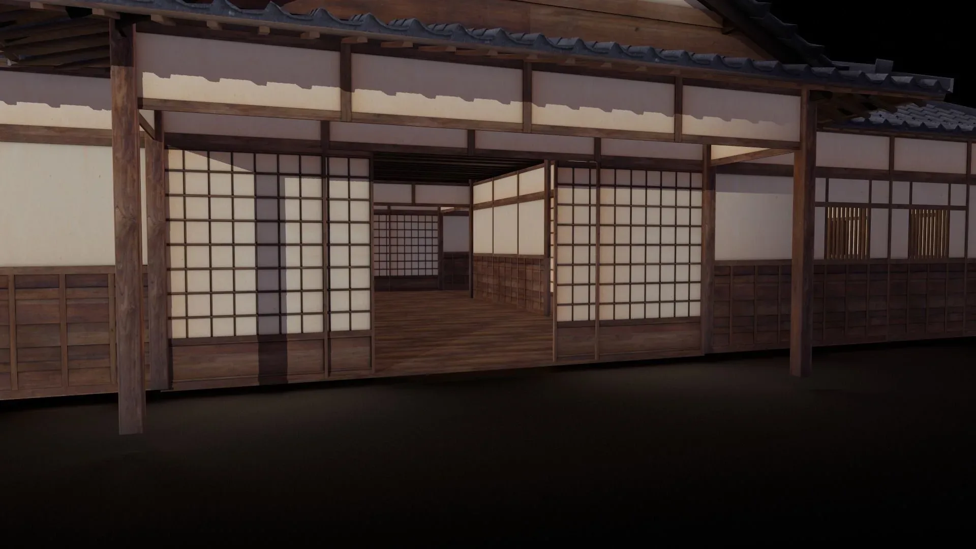 Asian Japanese Traditional Building Collection