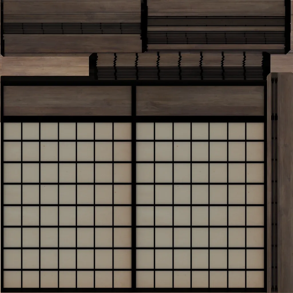 Asian Japanese Traditional Building Collection