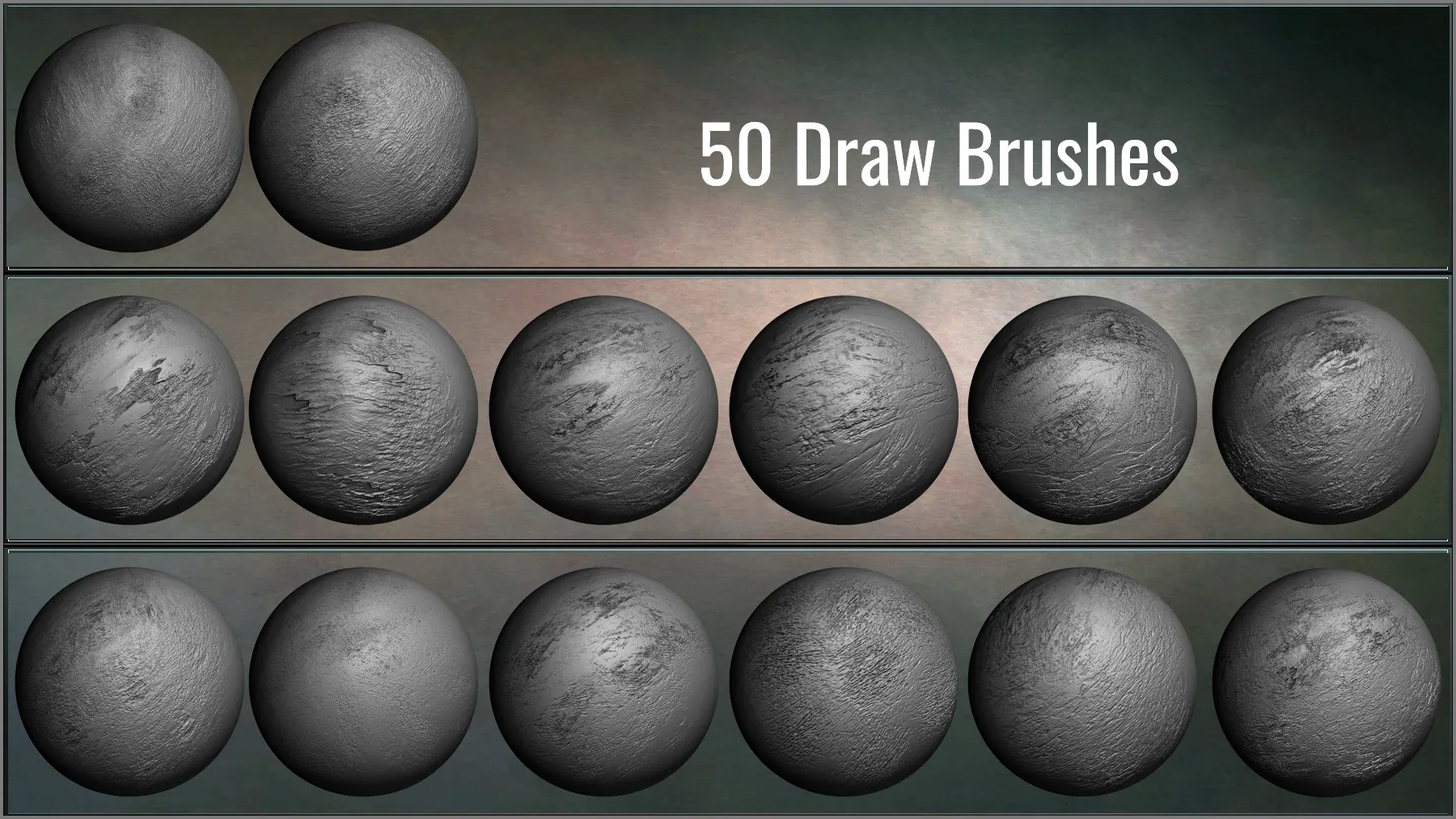 Grunge Maker: 200 ZBrush Brushes and 50 Alphas