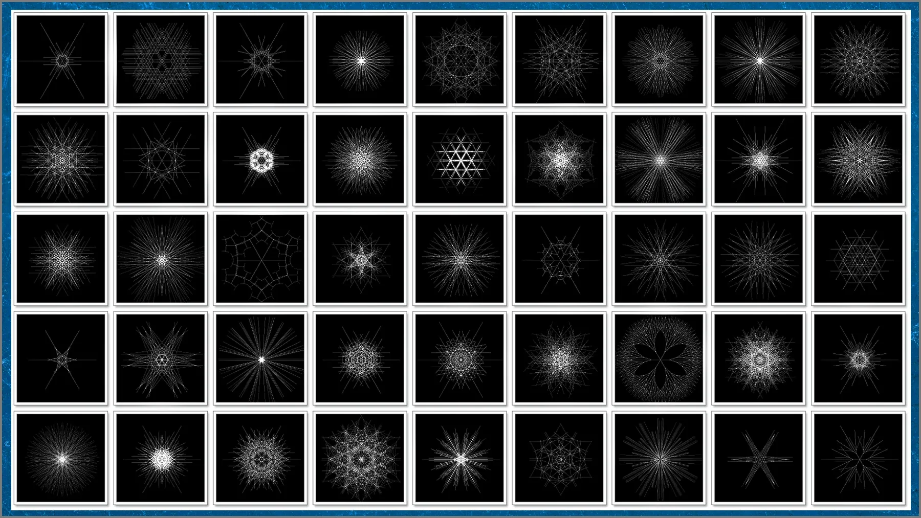 Snowflakes Megapack 355 Alphas