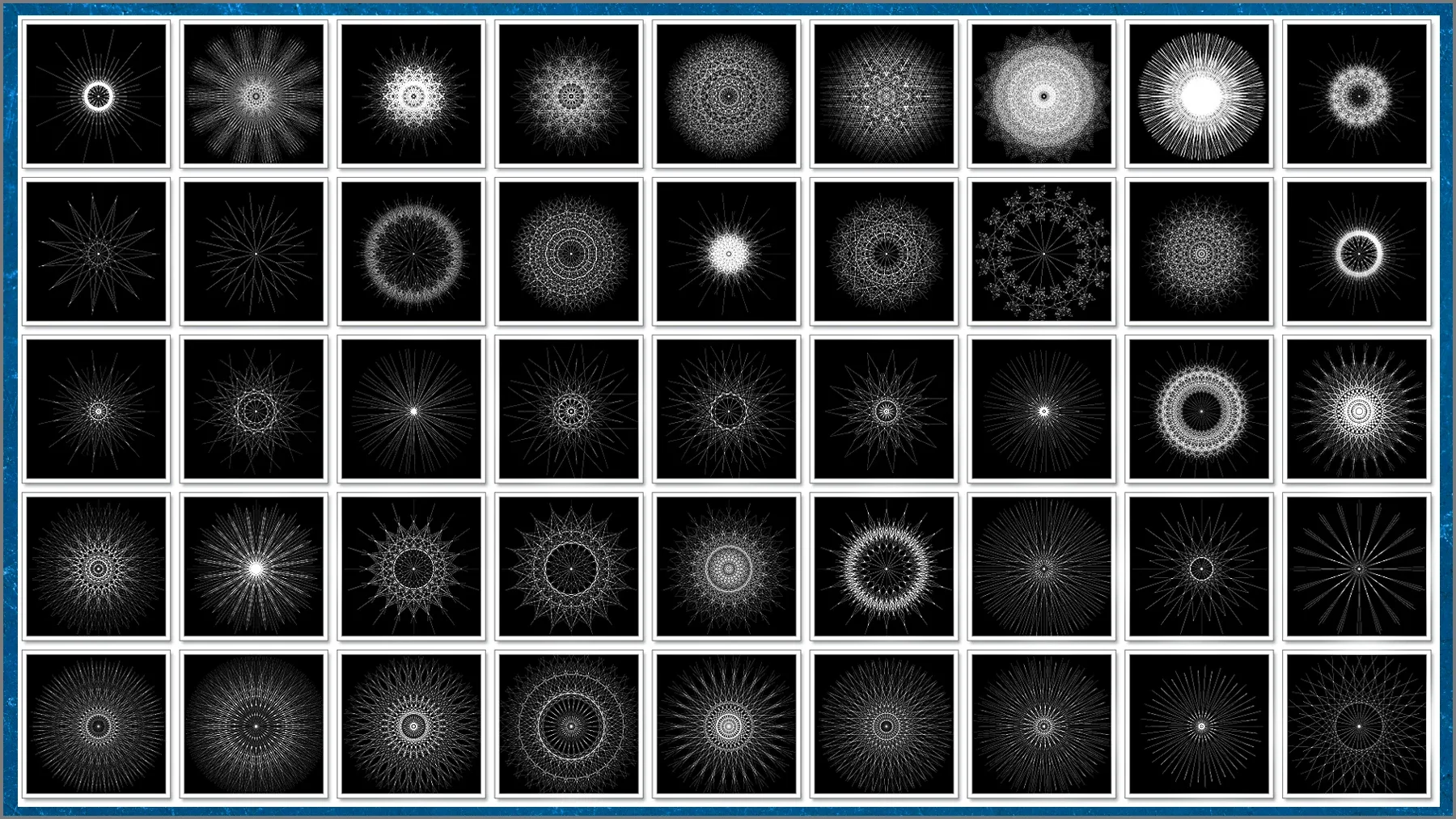 Snowflakes Megapack 355 Alphas