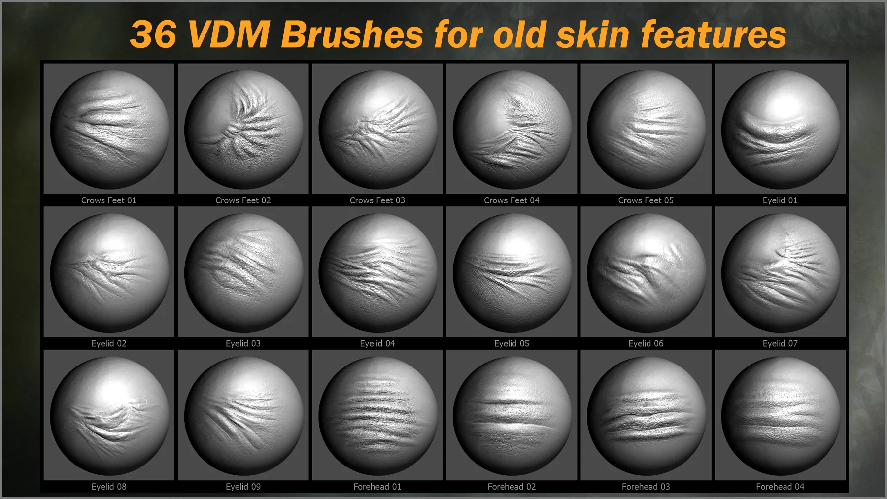 Old Skin Maker: VDM Brushes, Alphas and More