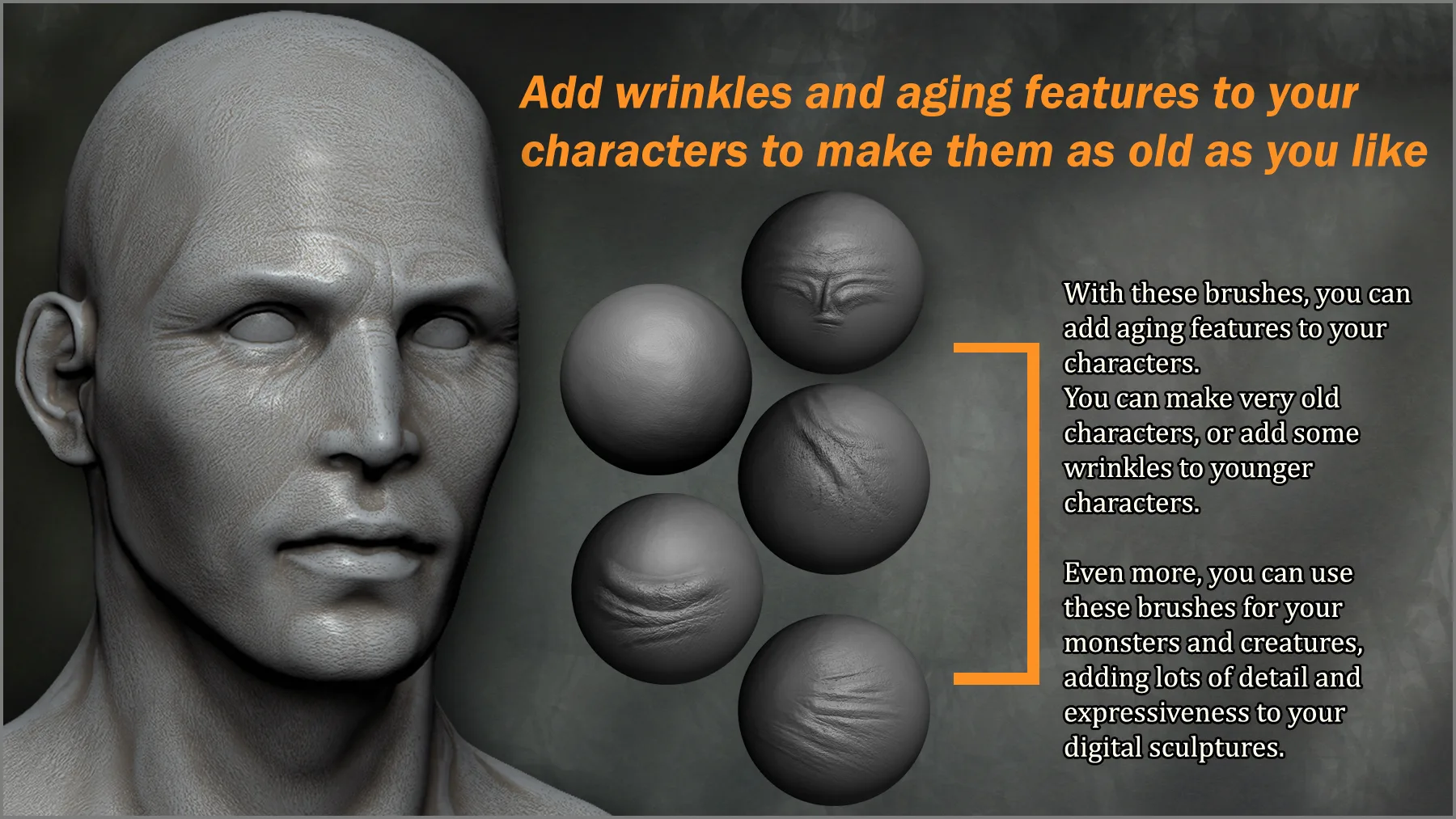 Old Skin Maker VDM Brushes, Alphas FlippedNormals