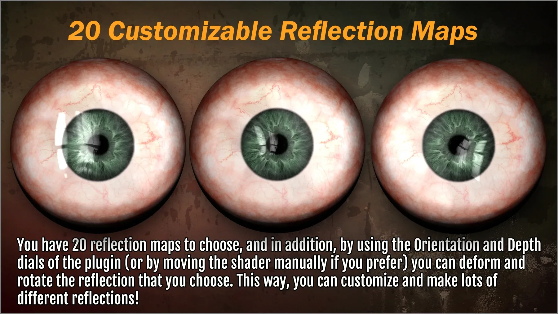 Eye Maker: 102 Eyes and ZBrush Plugin