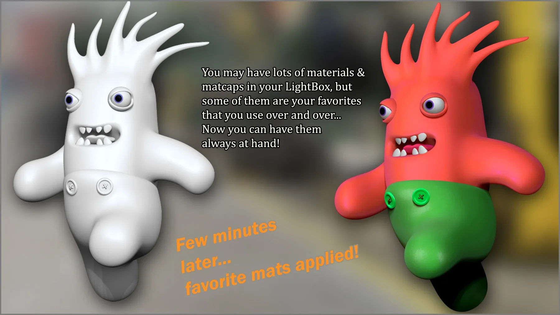 Easy Materials ZBrush Plugin FlippedNormals