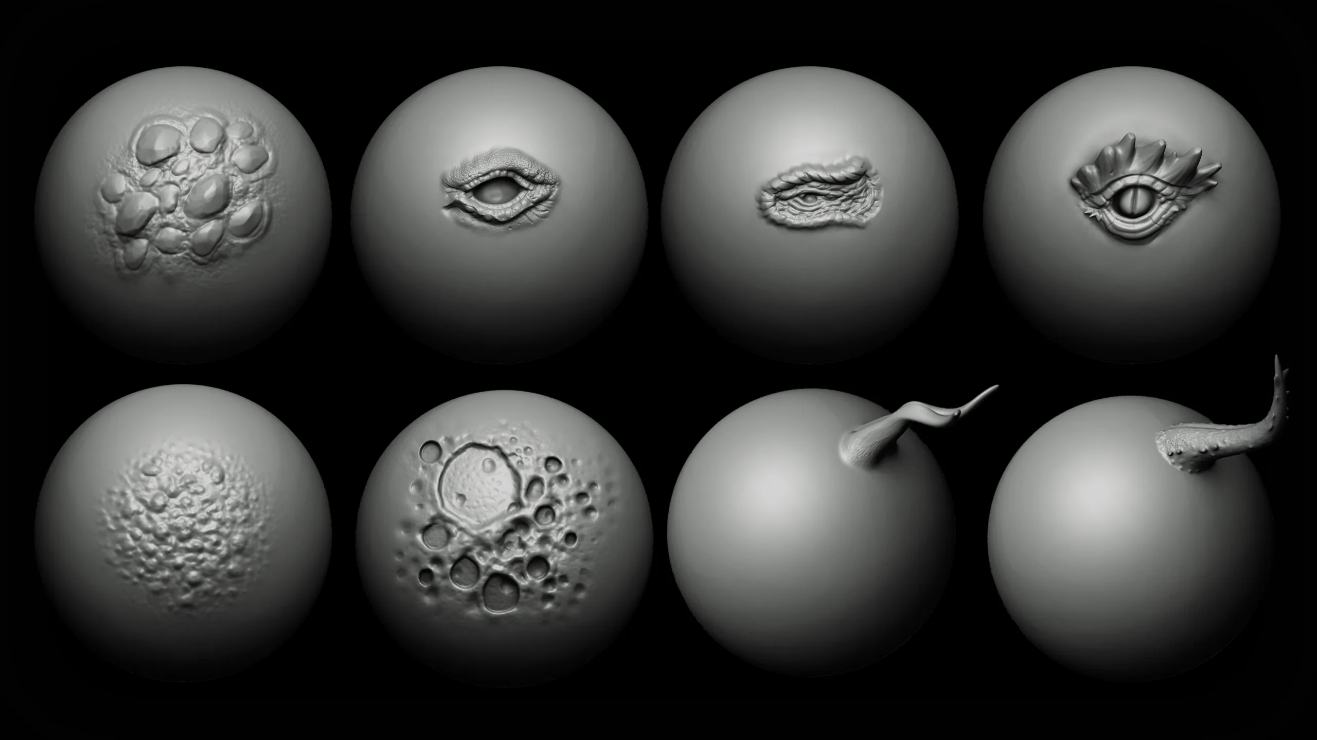 ZBrush + Blender - Dragon VDM Brush Part 2