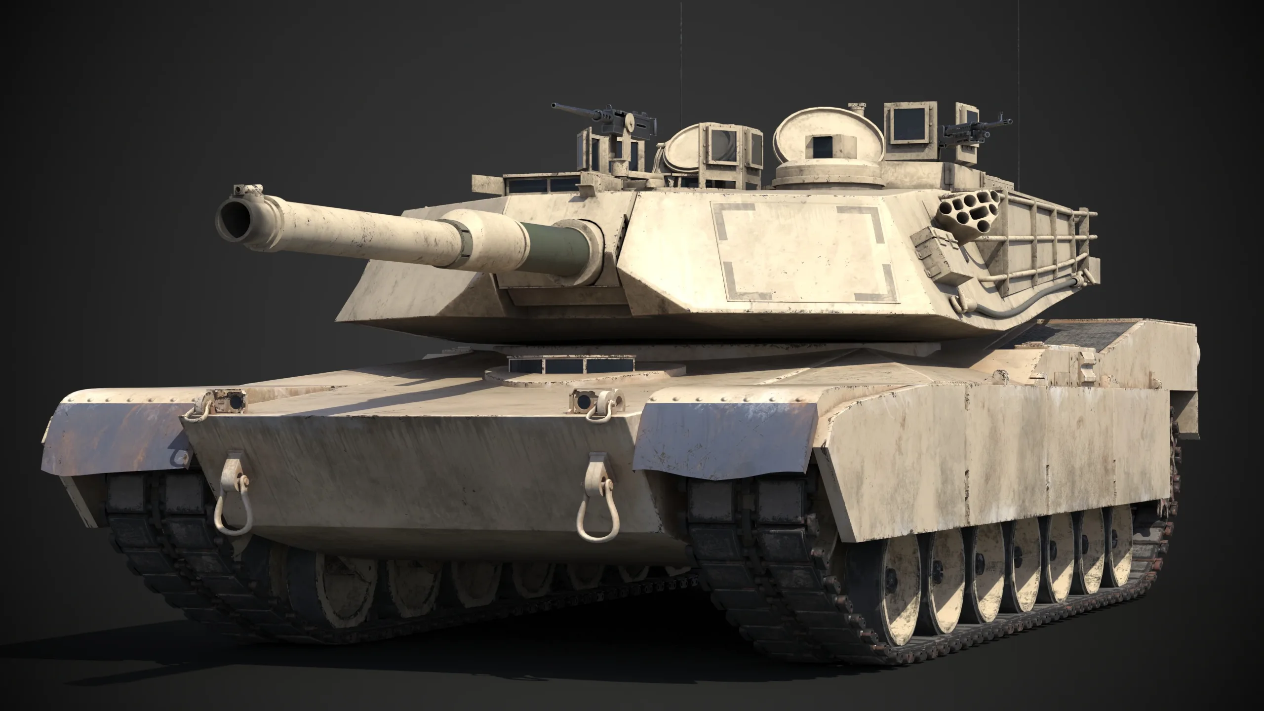 M1A2 Abrams Rigged