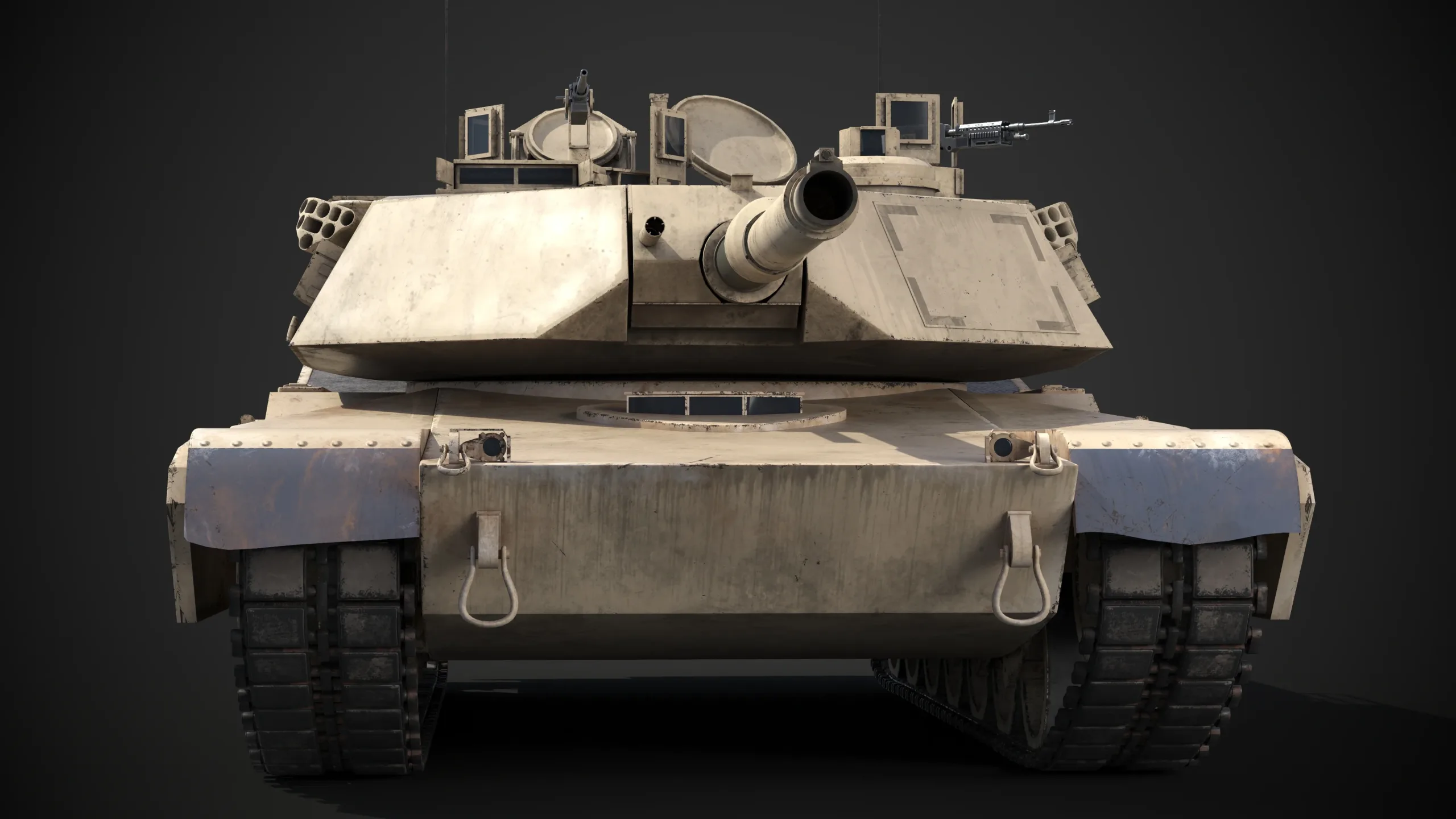 M1A2 Abrams Rigged